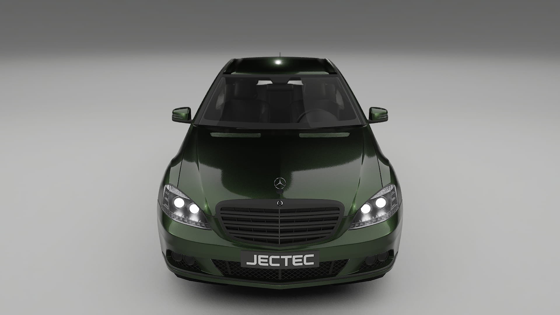 Mercedes S class W221 facelift LCI TPU Lackschutzfolie | LAGOON Farbwechsel PPF – Komplett-Vorgeschnittener Kit
