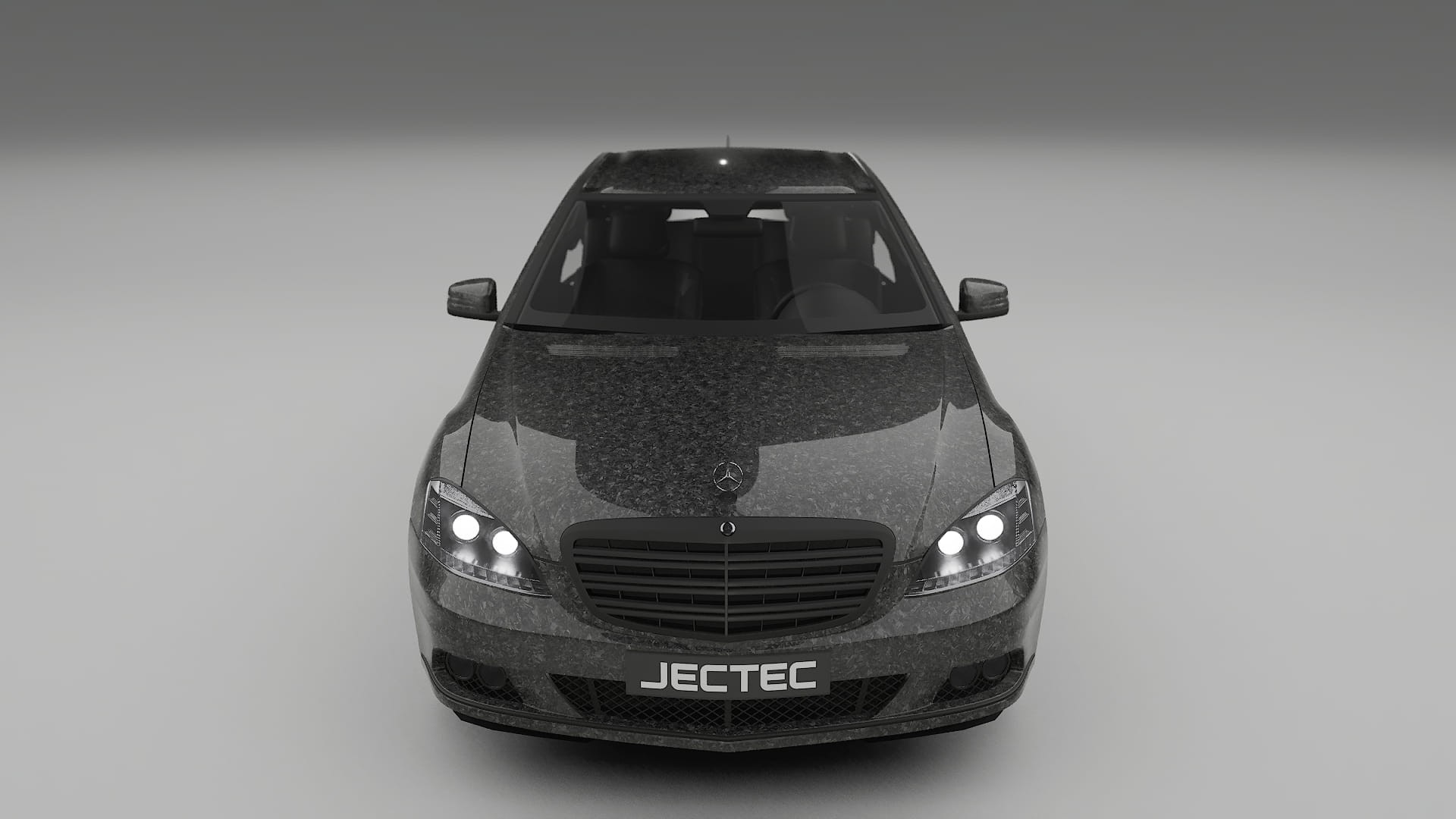 Mercedes S class W221 facelift LCI TPU Lackschutzfolie | FORGED S Farbwechsel PPF – Komplett-Vorgeschnittener Kit