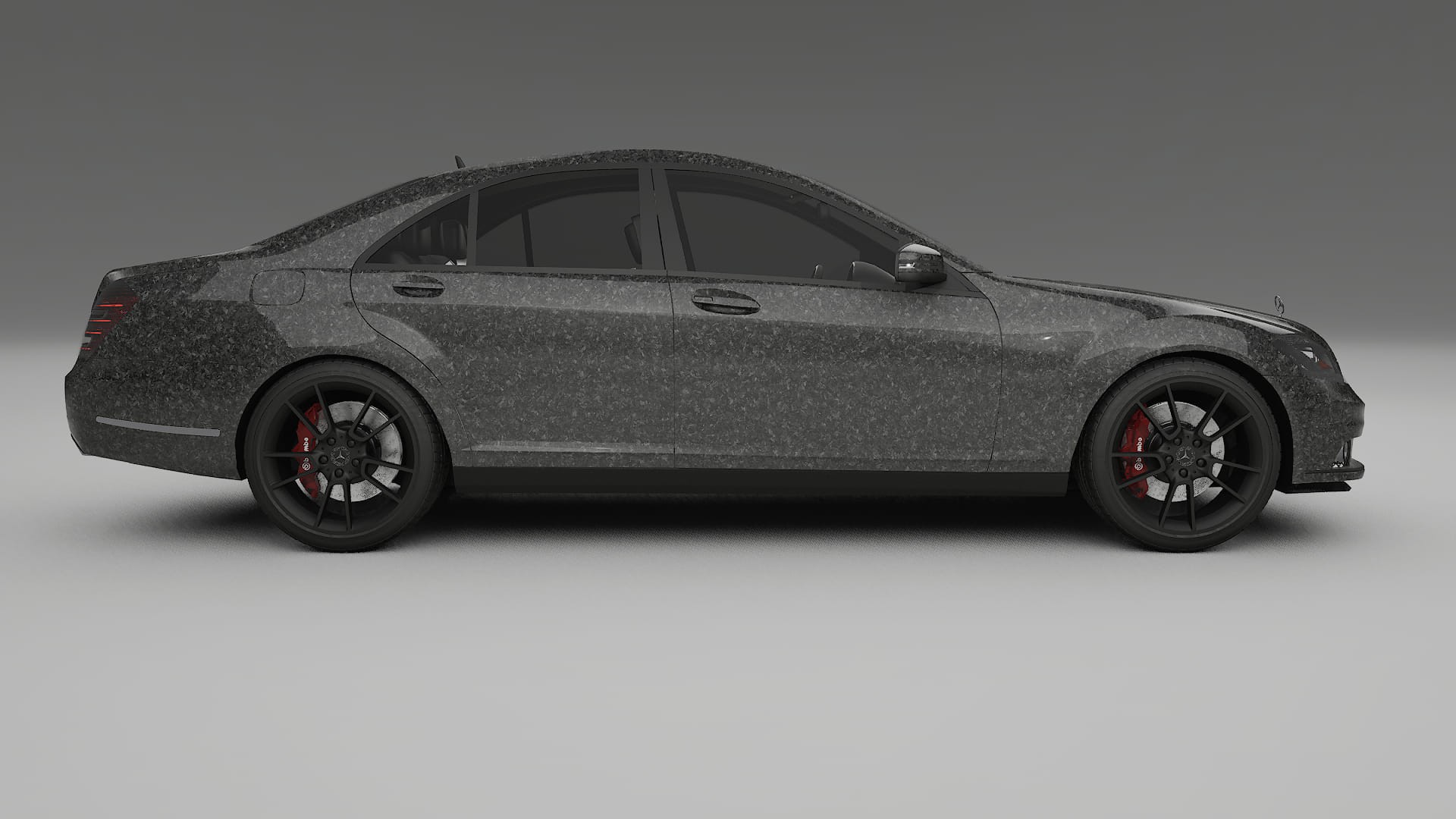 Mercedes S class W221 facelift LCI TPU Lackschutzfolie | FORGED S Farbwechsel PPF – Komplett-Vorgeschnittener Kit