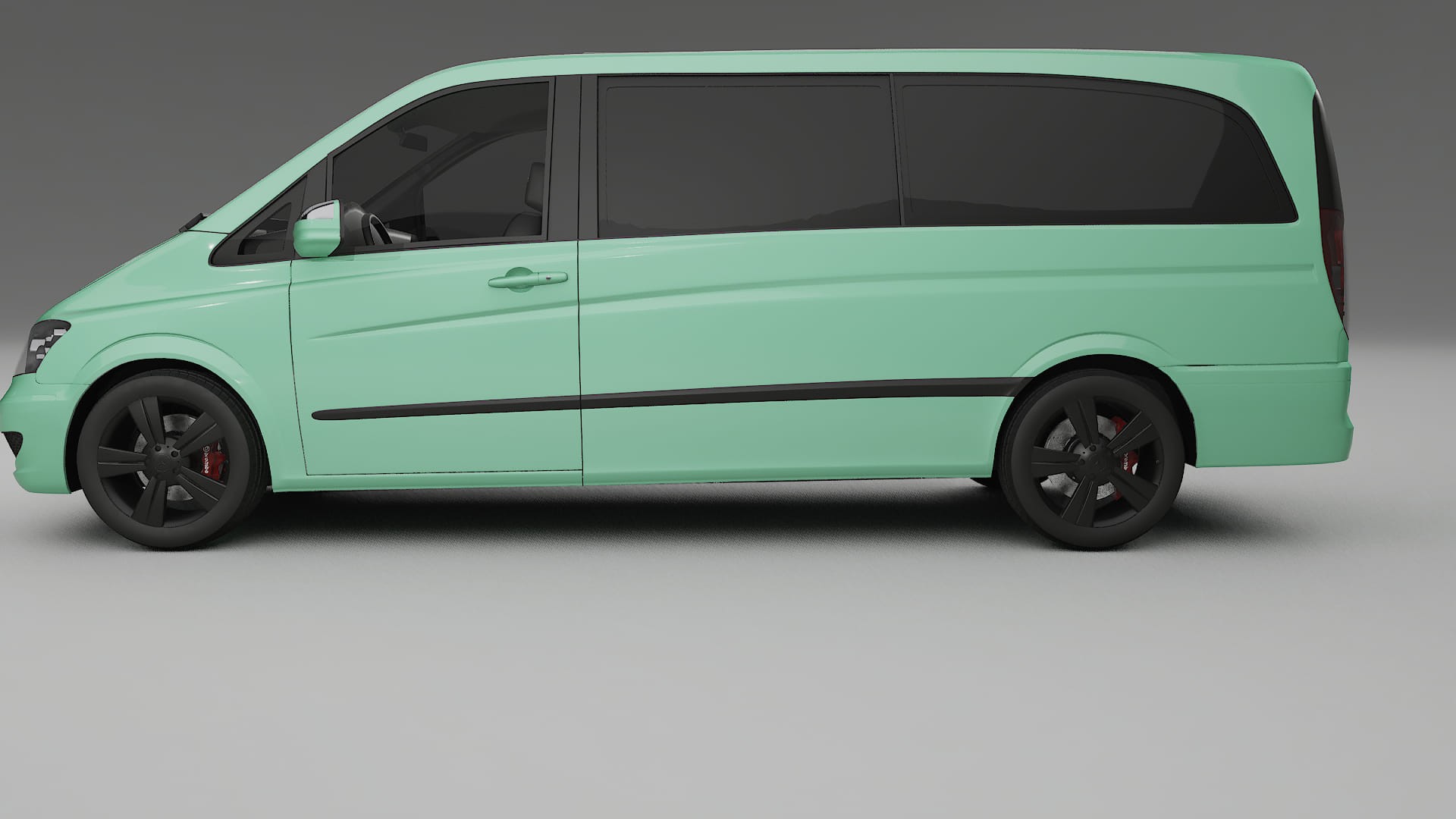 Mercedes Viano Extralong W439 Facelift LCI TPU Lackschutzfolie | DUSTY Farbwechsel PPF – Komplett-Vorgeschnittener Kit