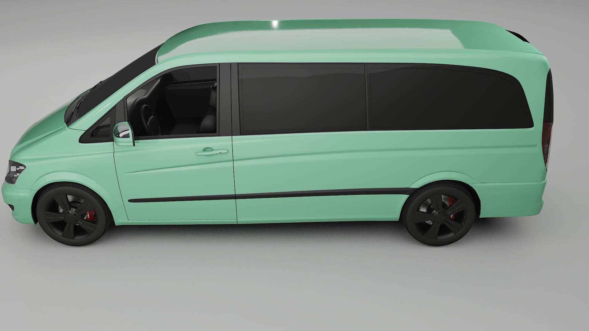 Mercedes Viano Extralong W439 Facelift LCI TPU Lackschutzfolie | DUSTY Farbwechsel PPF – Komplett-Vorgeschnittener Kit