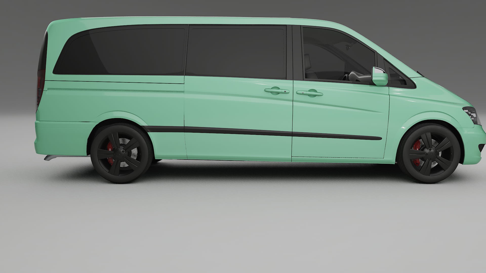 Mercedes Viano Extralong W439 Facelift LCI TPU Lackschutzfolie | DUSTY Farbwechsel PPF – Komplett-Vorgeschnittener Kit