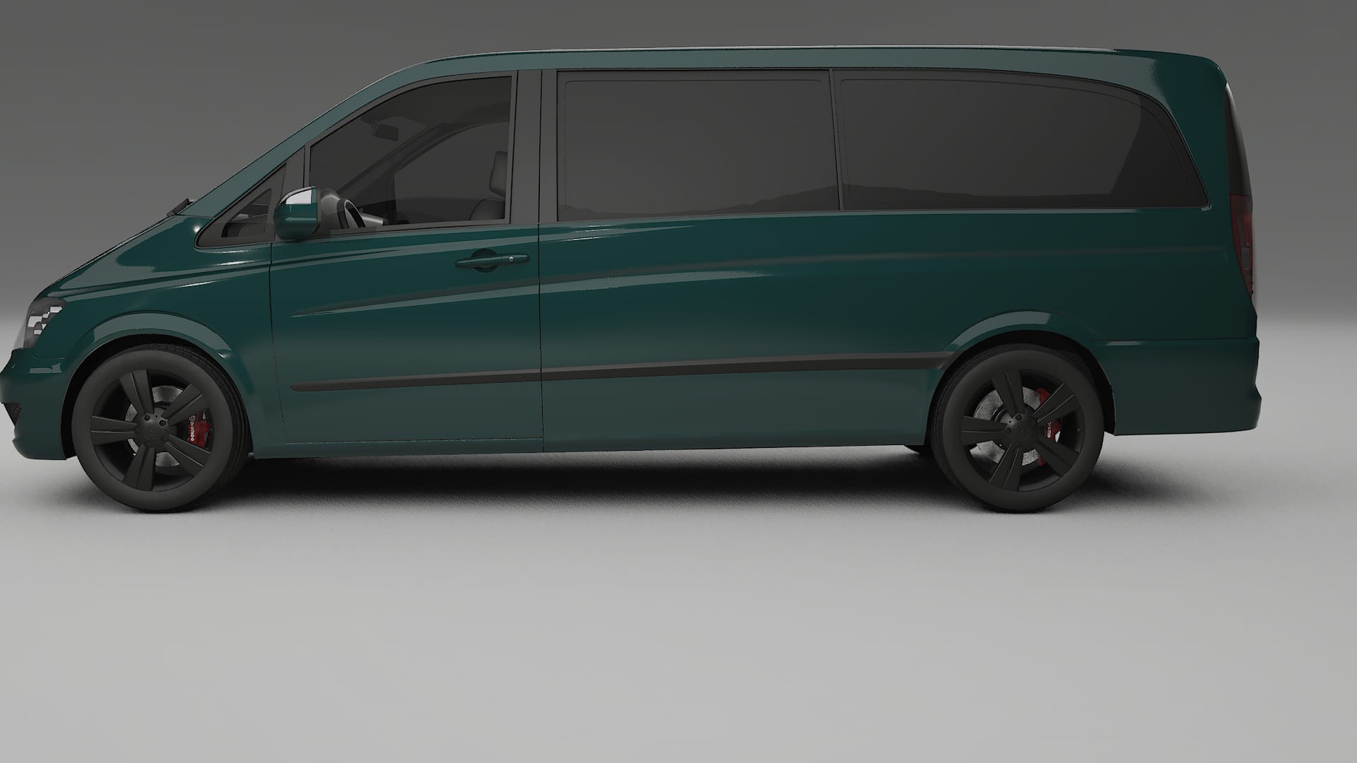 Mercedes Viano Extralong W439 Facelift LCI TPU Lackschutzfolie | INFERNO Farbwechsel PPF – Komplett-Vorgeschnittener Kit