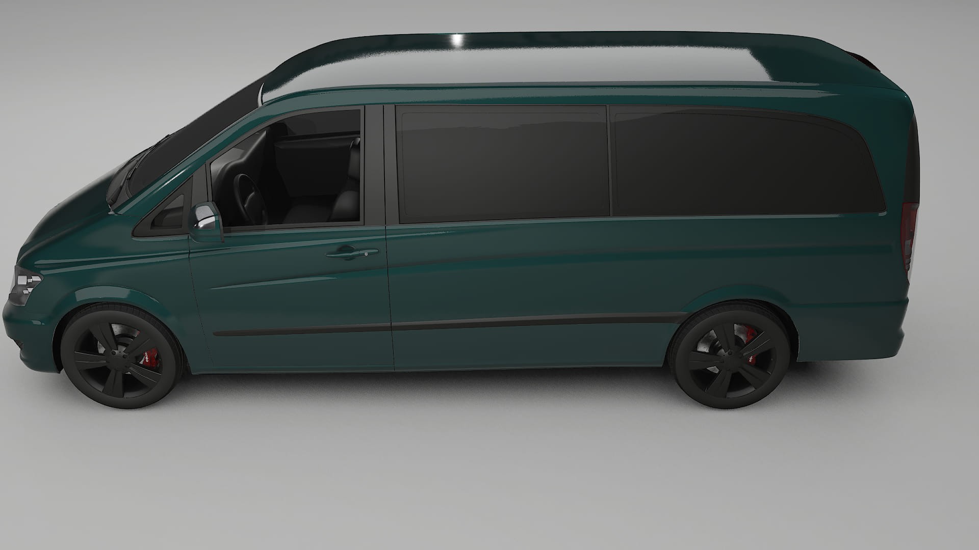Mercedes Viano Extralong W439 Facelift LCI TPU Lackschutzfolie | INFERNO Farbwechsel PPF – Komplett-Vorgeschnittener Kit