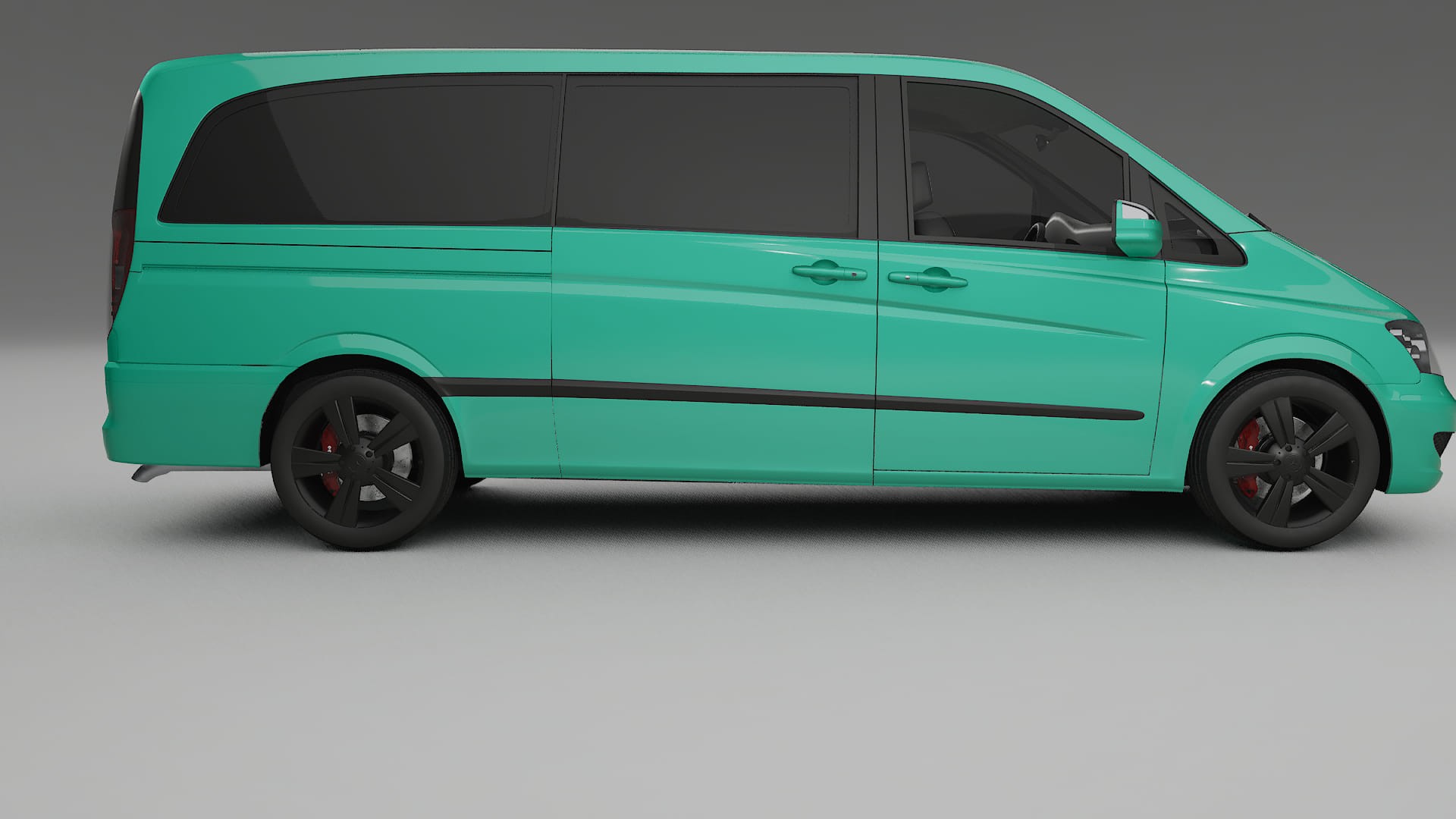 Mercedes Viano Extralong W439 Facelift LCI TPU Lackschutzfolie | JEWEL Farbwechsel PPF – Komplett-Vorgeschnittener Kit