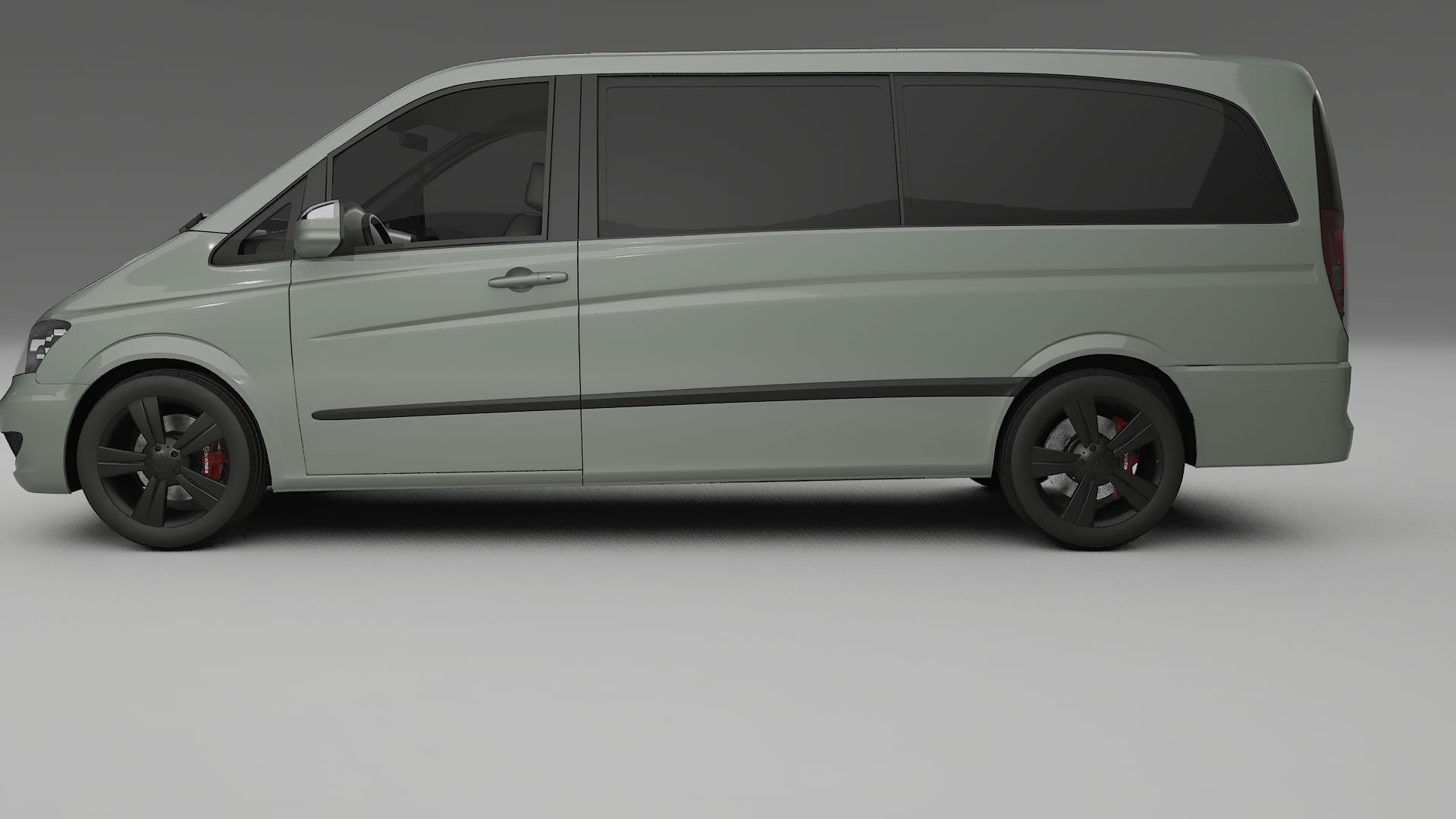 Mercedes Viano Extralong W439 Facelift LCI TPU Lackschutzfolie | SLATE Farbwechsel PPF – Komplett-Vorgeschnittener Kit