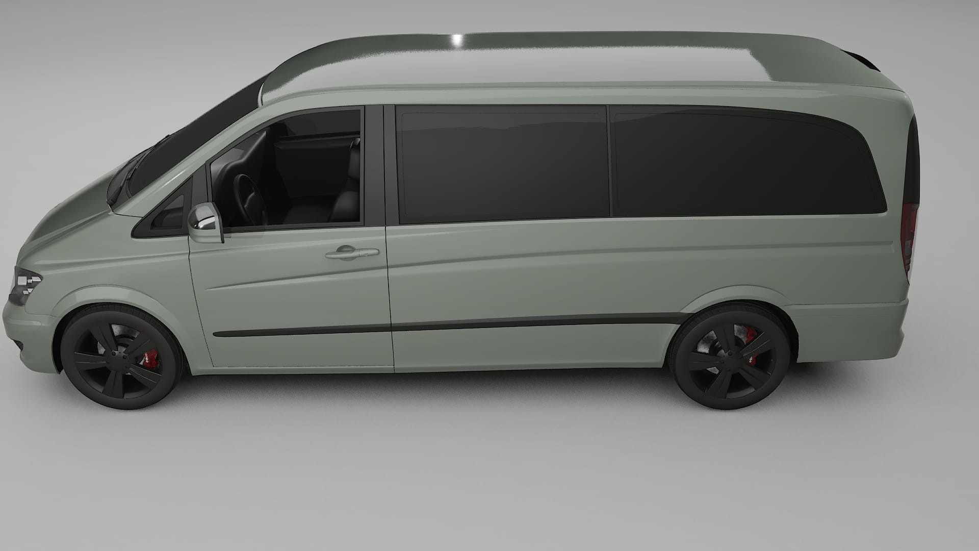 Mercedes Viano Extralong W439 Facelift LCI TPU Lackschutzfolie | SLATE Farbwechsel PPF – Komplett-Vorgeschnittener Kit