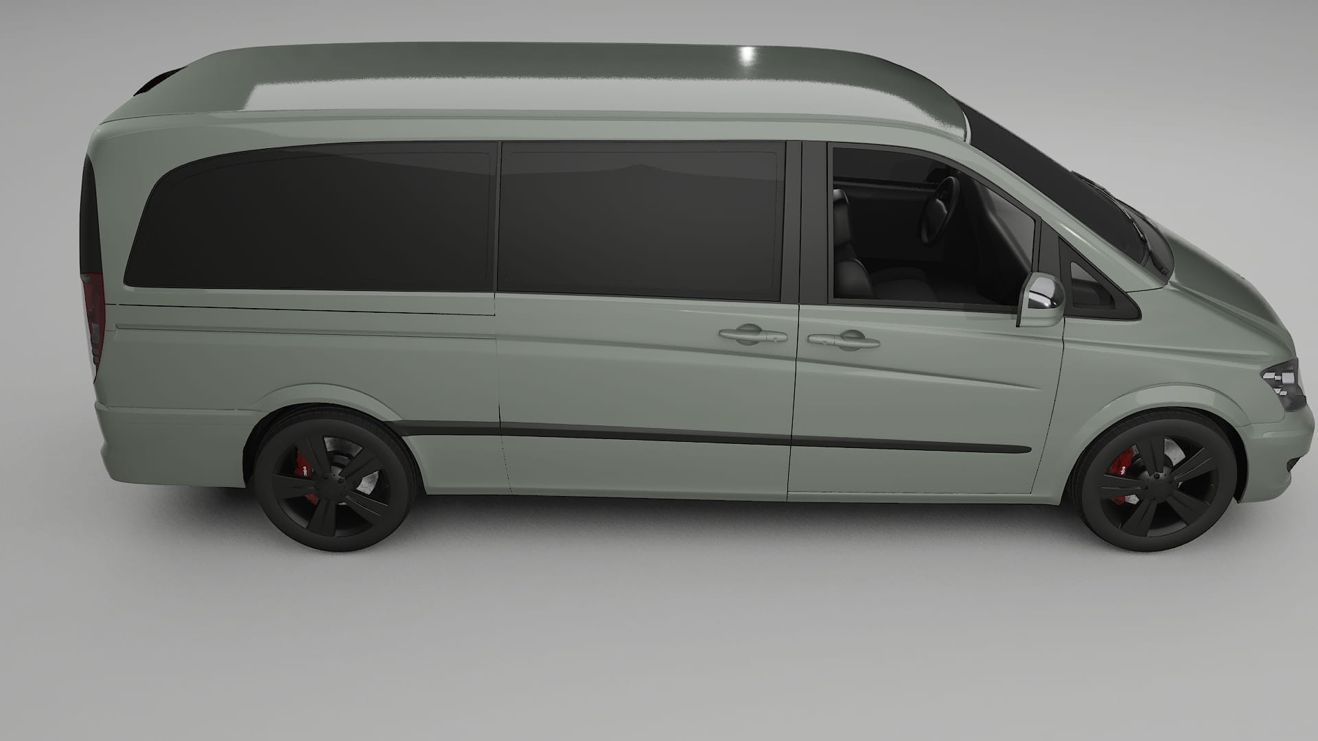 Mercedes Viano Extralong W439 Facelift LCI TPU Lackschutzfolie | SLATE Farbwechsel PPF – Komplett-Vorgeschnittener Kit