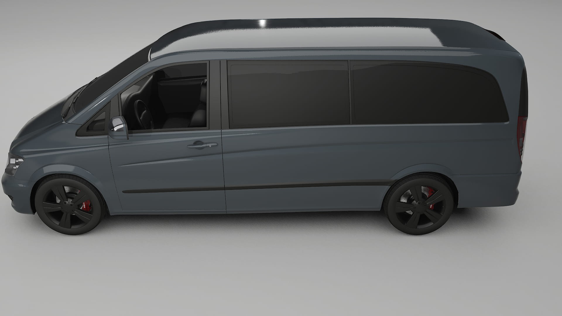 Mercedes Viano Extralong W439 Facelift LCI TPU Lackschutzfolie | GRANITE Farbwechsel PPF – Komplett-Vorgeschnittener Kit