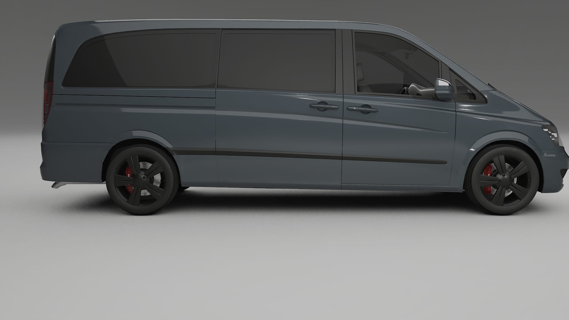 Mercedes Viano Extralong W439 Facelift LCI TPU Lackschutzfolie | GRANITE Farbwechsel PPF – Komplett-Vorgeschnittener Kit