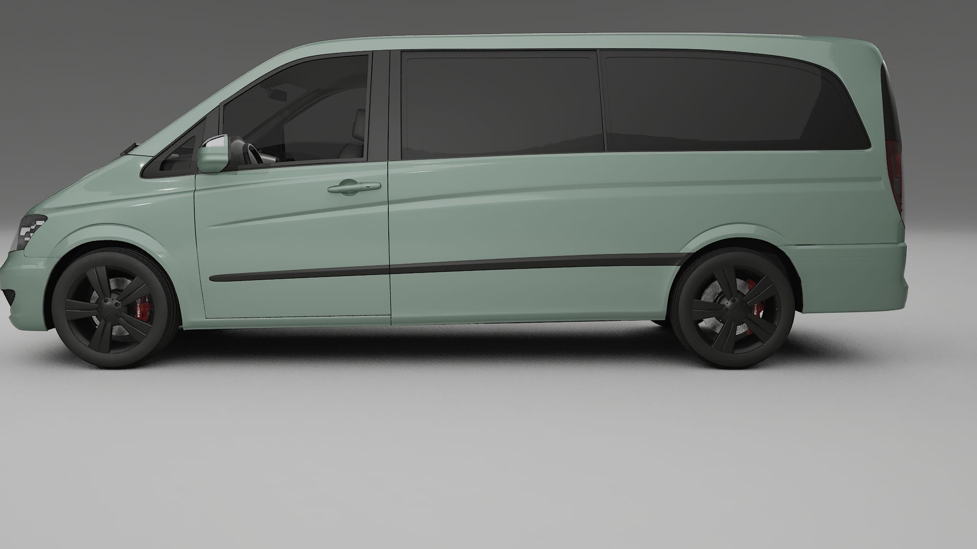 Mercedes Viano Extralong W439 Facelift LCI TPU Lackschutzfolie | CINDER Farbwechsel PPF – Komplett-Vorgeschnittener Kit