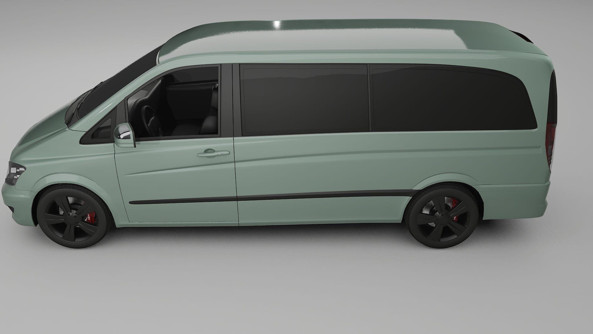 Mercedes Viano Extralong W439 Facelift LCI TPU Lackschutzfolie | CINDER Farbwechsel PPF – Komplett-Vorgeschnittener Kit