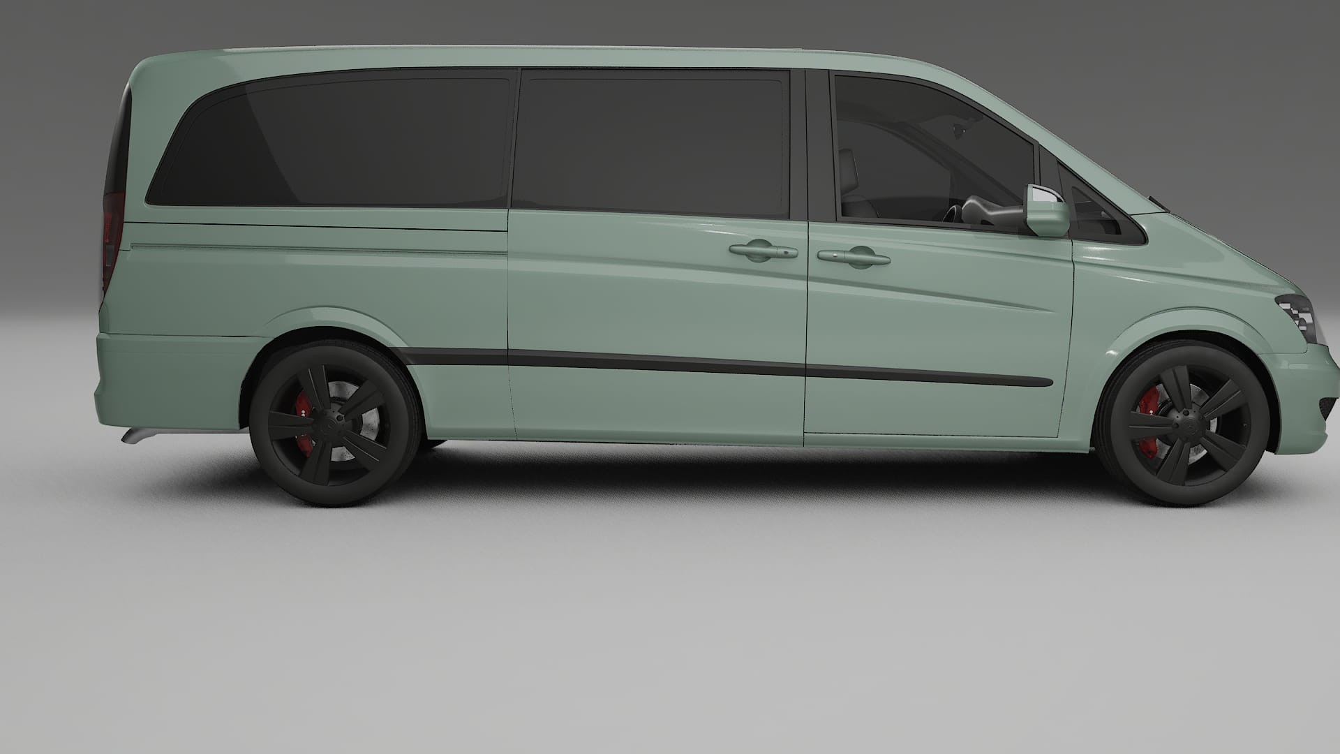 Mercedes Viano Extralong W439 Facelift LCI TPU Lackschutzfolie | CINDER Farbwechsel PPF – Komplett-Vorgeschnittener Kit