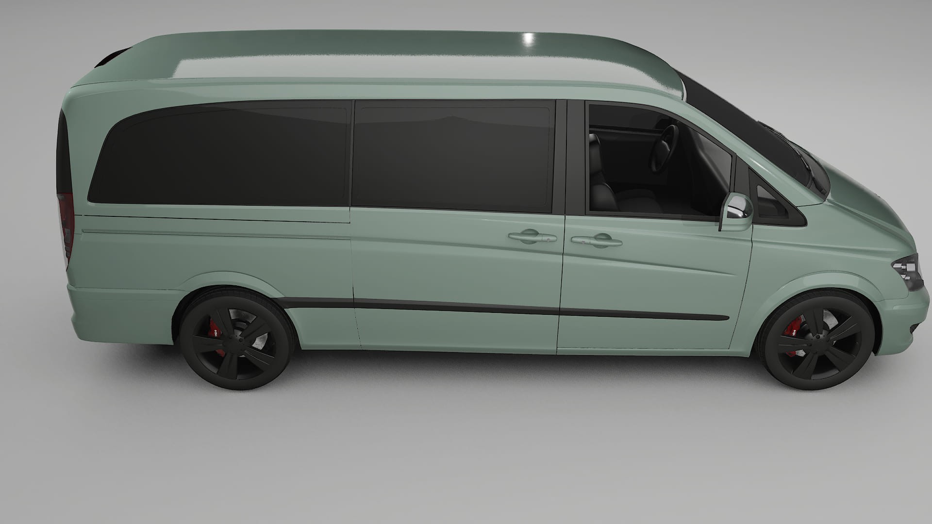 Mercedes Viano Extralong W439 Facelift LCI TPU Lackschutzfolie | CINDER Farbwechsel PPF – Komplett-Vorgeschnittener Kit