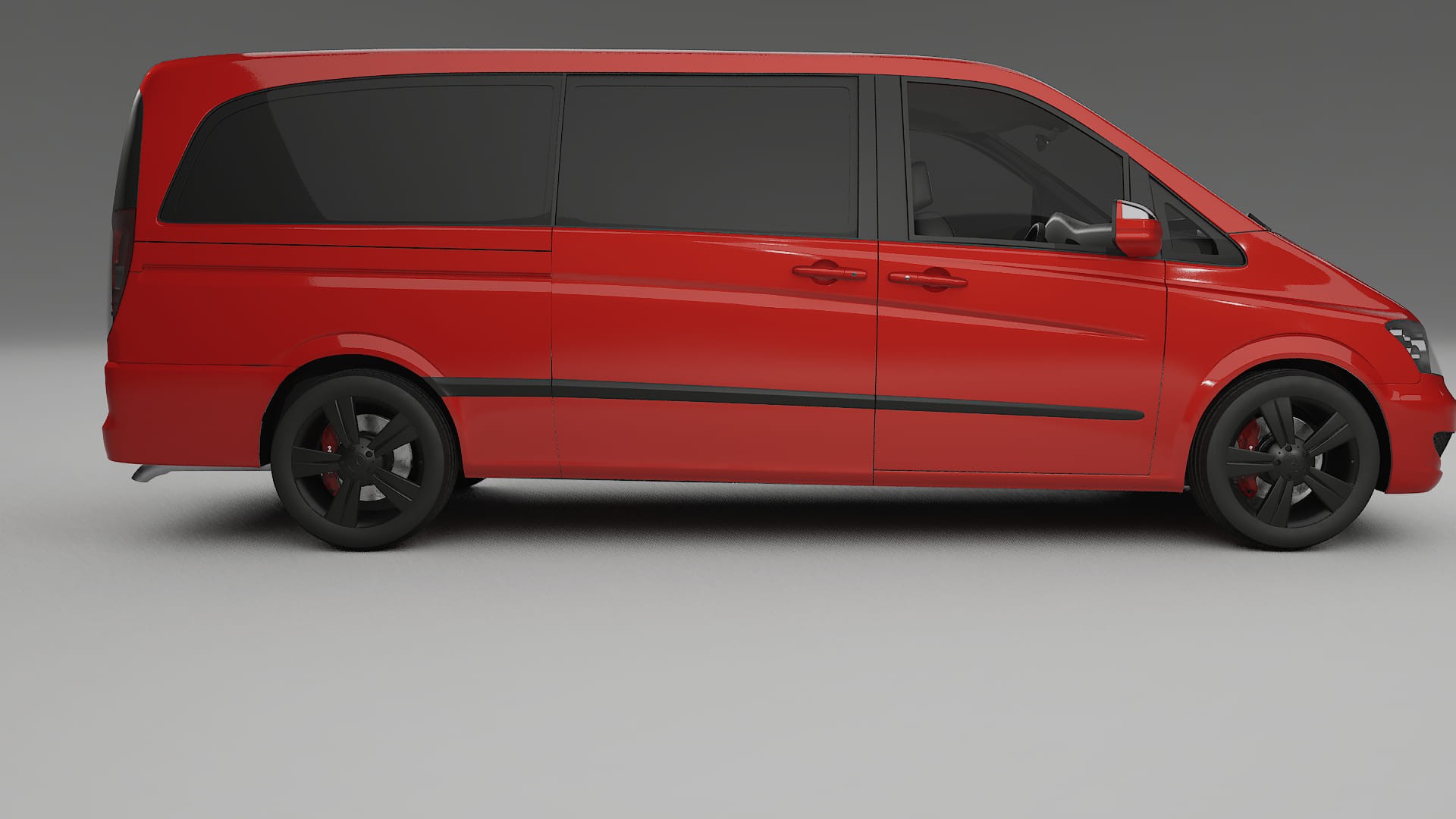 Mercedes Viano Extralong W439 Facelift LCI TPU Lackschutzfolie | BLAZE Farbwechsel PPF – Komplett-Vorgeschnittener Kit