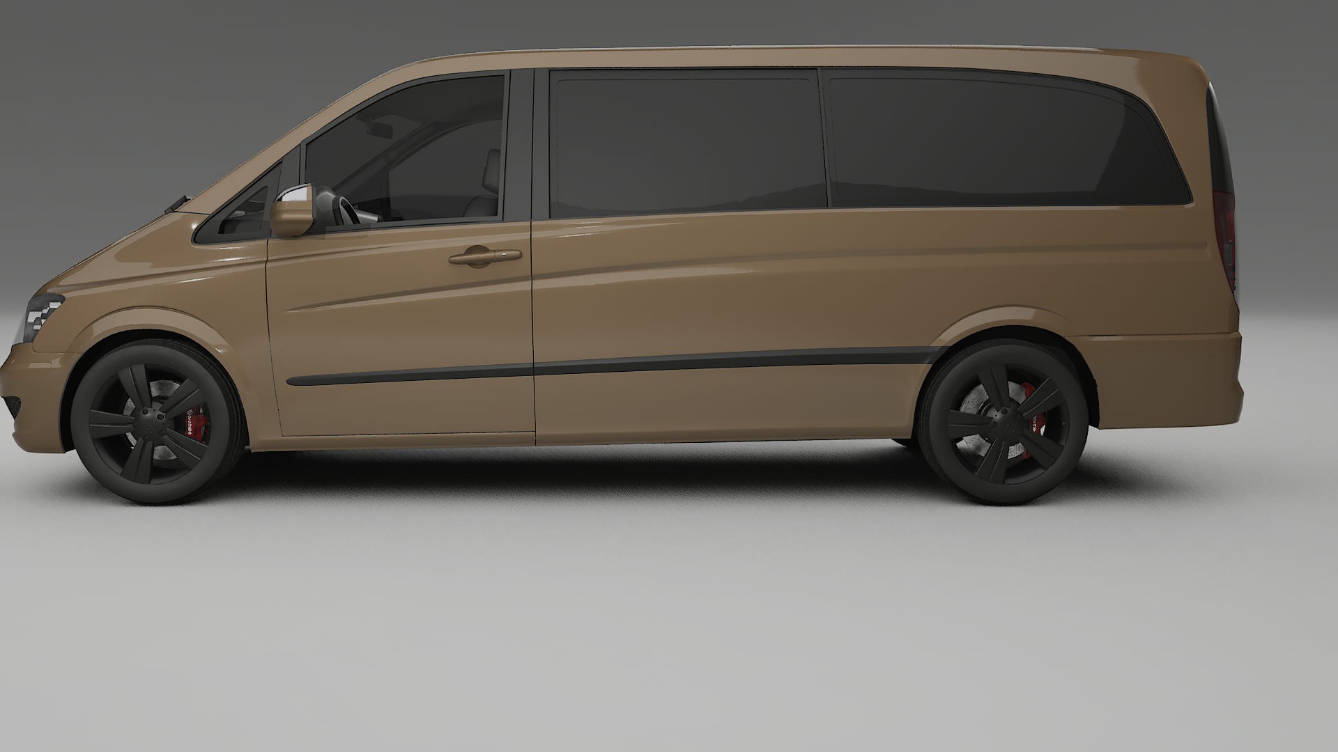Mercedes Viano Extralong W439 Facelift LCI TPU Lackschutzfolie | SAHARA Farbwechsel PPF – Komplett-Vorgeschnittener Kit