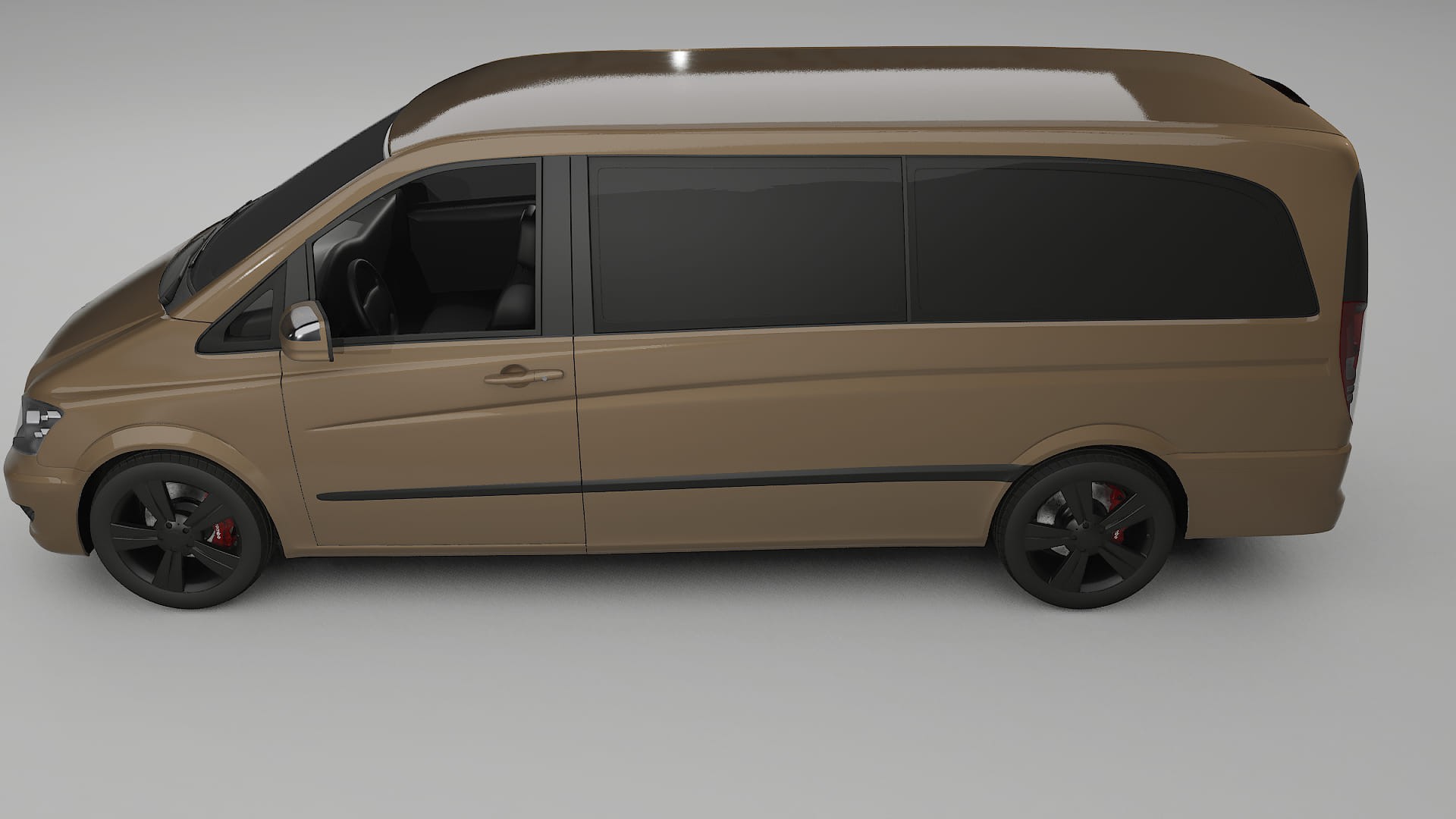 Mercedes Viano Extralong W439 Facelift LCI TPU Lackschutzfolie | SAHARA Farbwechsel PPF – Komplett-Vorgeschnittener Kit