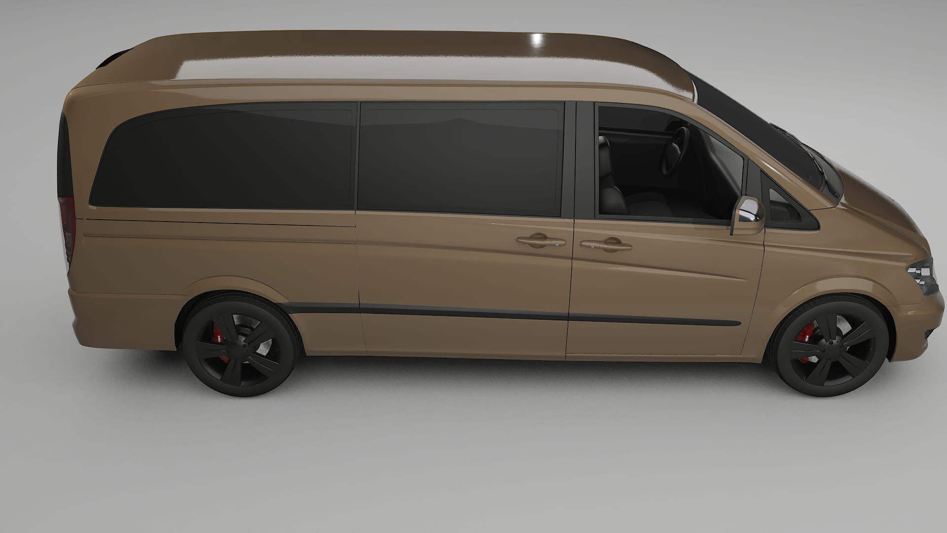 Mercedes Viano Extralong W439 Facelift LCI TPU Lackschutzfolie | SAHARA Farbwechsel PPF – Komplett-Vorgeschnittener Kit