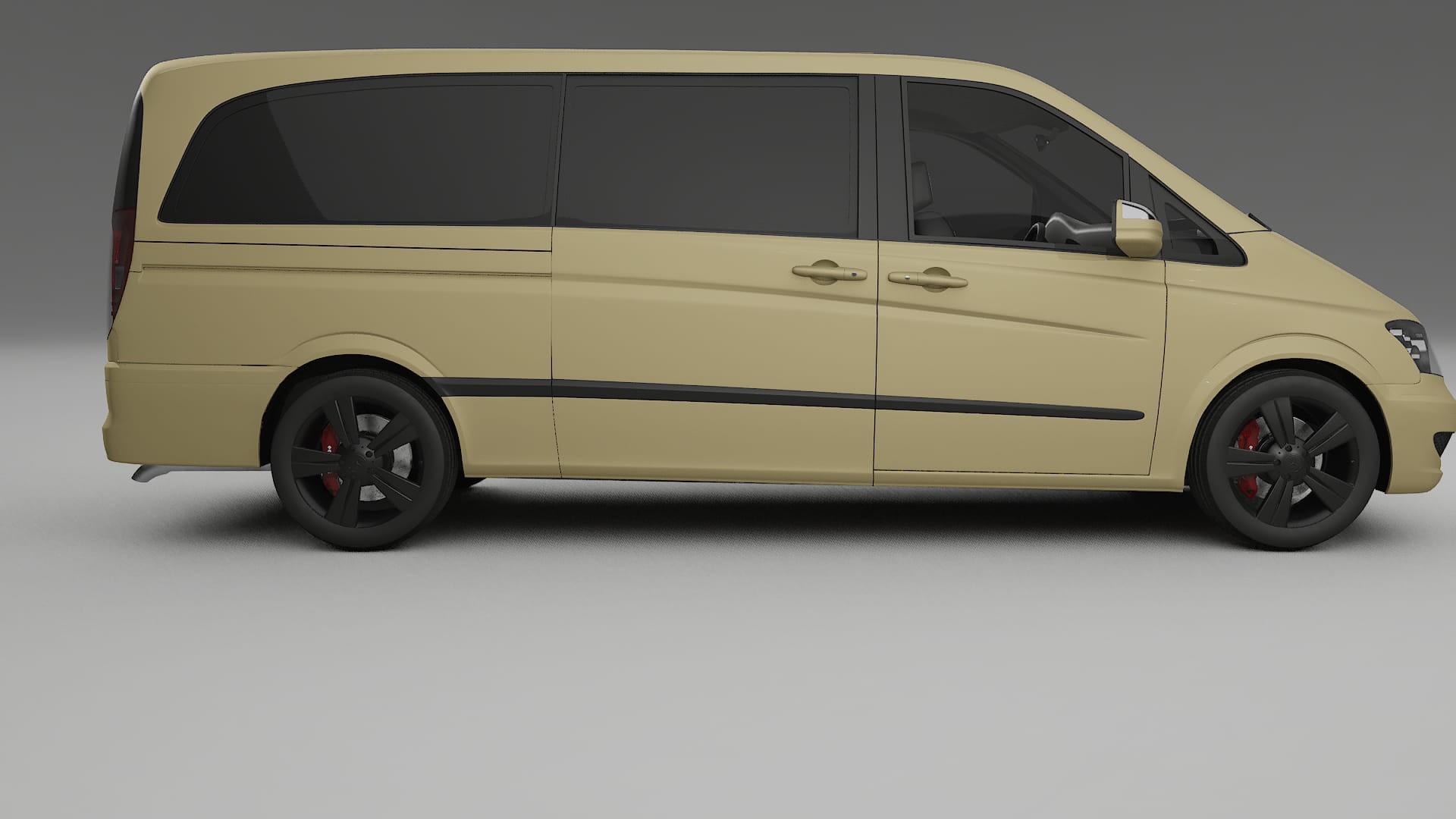 Mercedes Viano Extralong W439 Facelift LCI TPU Lackschutzfolie | SAND Farbwechsel PPF – Komplett-Vorgeschnittener Kit