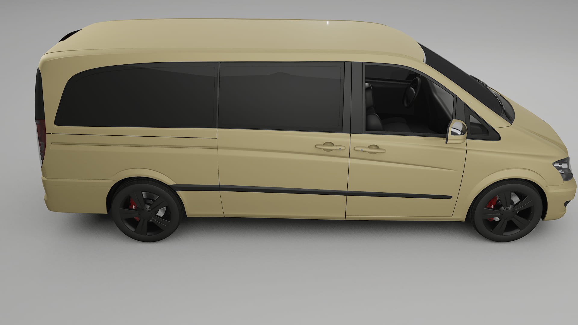Mercedes Viano Extralong W439 Facelift LCI TPU Lackschutzfolie | SAND Farbwechsel PPF – Komplett-Vorgeschnittener Kit