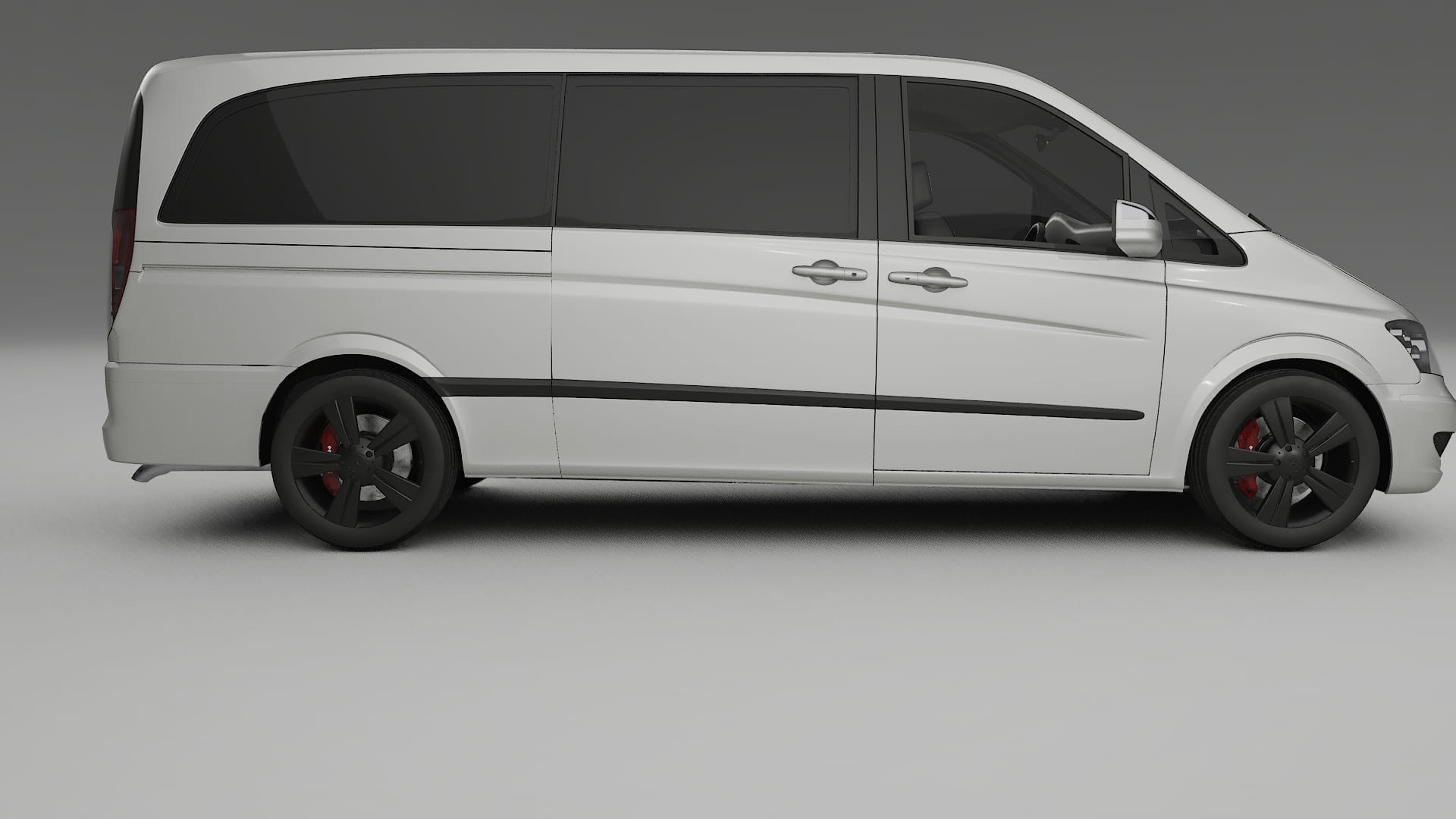 Mercedes Viano Extralong W439 Facelift LCI TPU Lackschutzfolie | PEARL Farbwechsel PPF – Komplett-Vorgeschnittener Kit