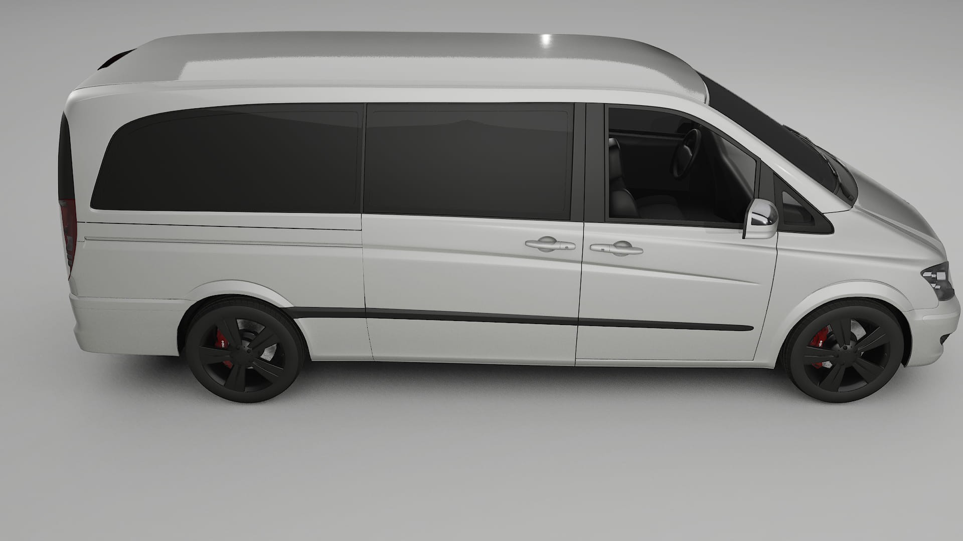 Mercedes Viano Extralong W439 Facelift LCI TPU Lackschutzfolie | PEARL Farbwechsel PPF – Komplett-Vorgeschnittener Kit