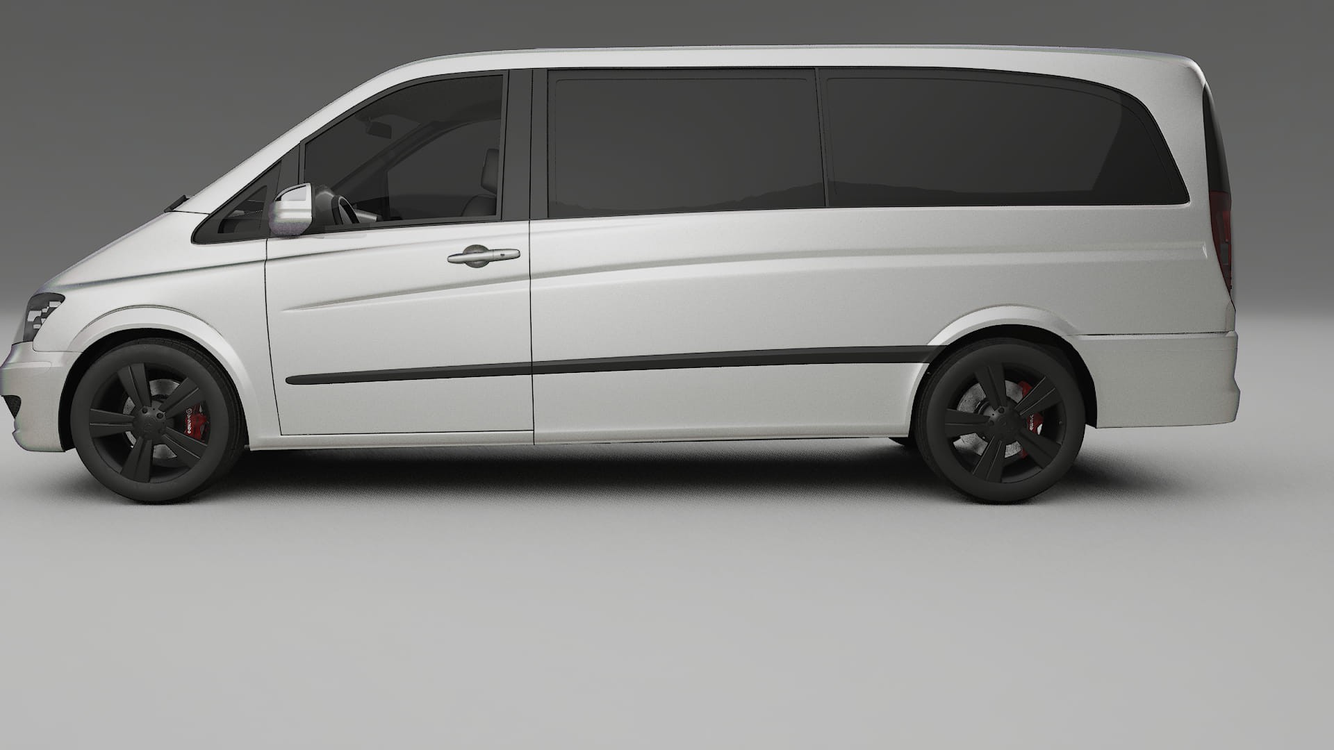 Mercedes Viano Extralong W439 Facelift LCI TPU Lackschutzfolie | NEBULA Farbwechsel PPF – Komplett-Vorgeschnittener Kit