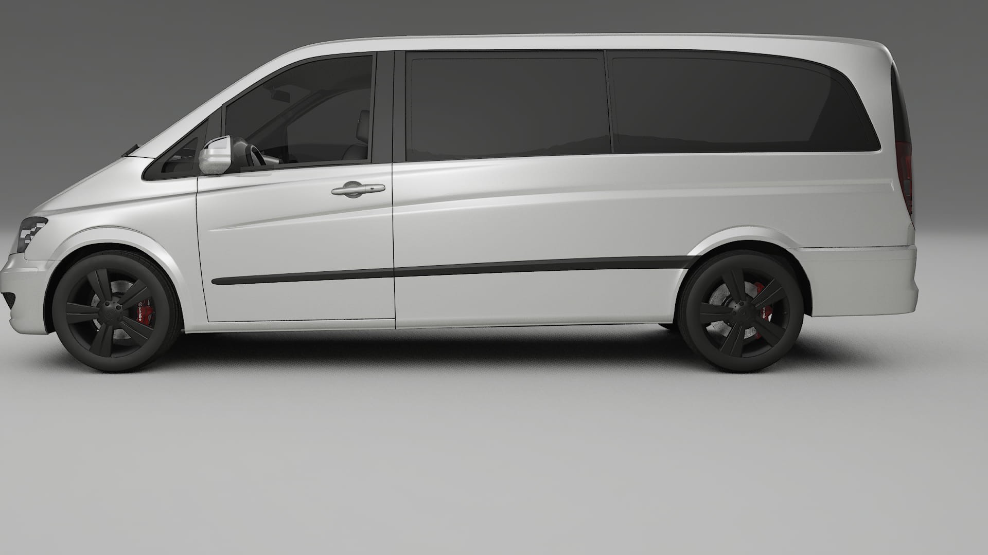 Mercedes Viano Extralong W439 Facelift LCI TPU Lackschutzfolie | OPAL Farbwechsel PPF – Komplett-Vorgeschnittener Kit