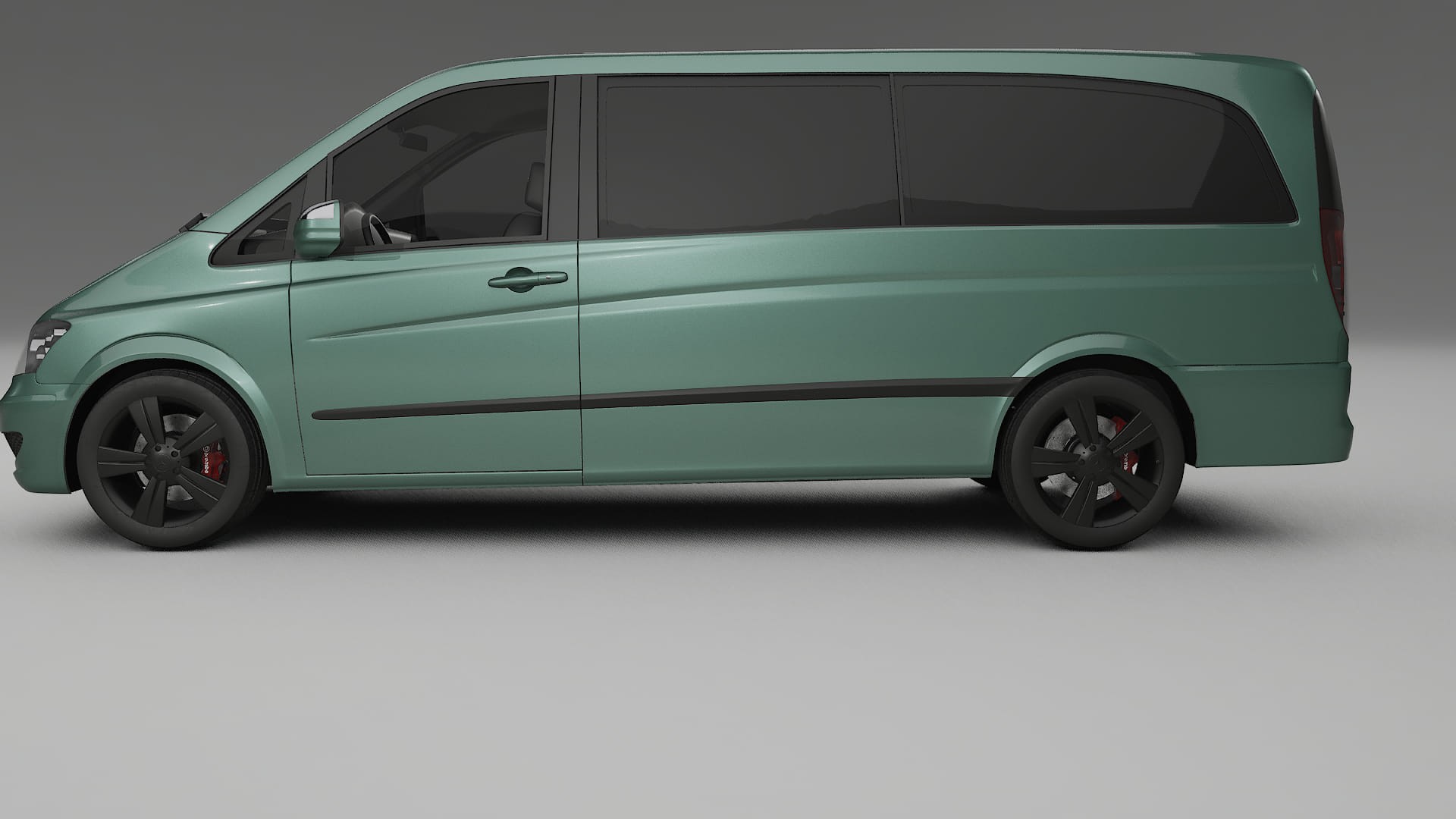 Mercedes Viano Extralong W439 Facelift LCI TPU Lackschutzfolie | EVERGREEN Farbwechsel PPF – Komplett-Vorgeschnittener Kit
