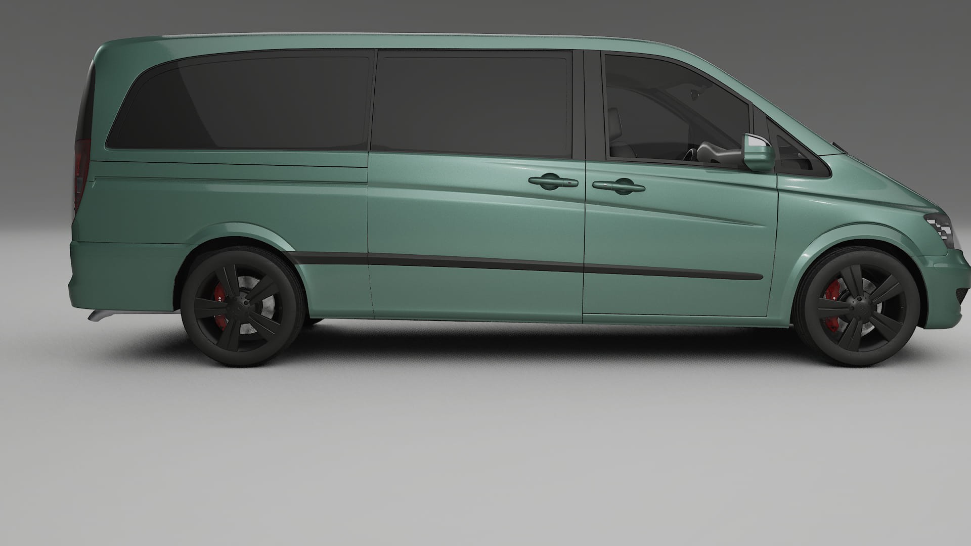 Mercedes Viano Extralong W439 Facelift LCI TPU Lackschutzfolie | EVERGREEN Farbwechsel PPF – Komplett-Vorgeschnittener Kit