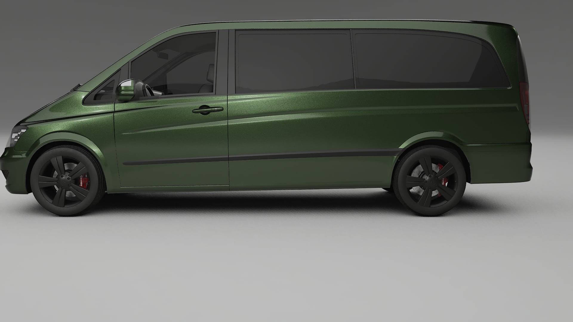 Mercedes Viano Extralong W439 Facelift LCI TPU Lackschutzfolie | LAGOON Farbwechsel PPF – Komplett-Vorgeschnittener Kit