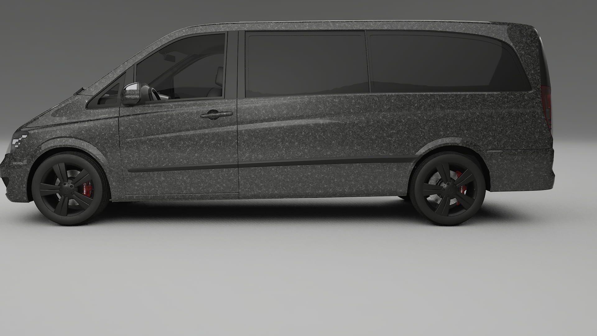Mercedes Viano Extralong W439 Facelift LCI TPU Lackschutzfolie | FORGED S Farbwechsel PPF – Komplett-Vorgeschnittener Kit