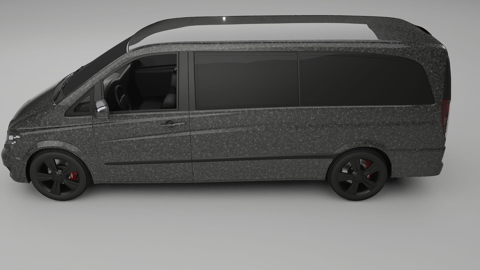 Mercedes Viano Extralong W439 Facelift LCI TPU Lackschutzfolie | FORGED S Farbwechsel PPF – Komplett-Vorgeschnittener Kit