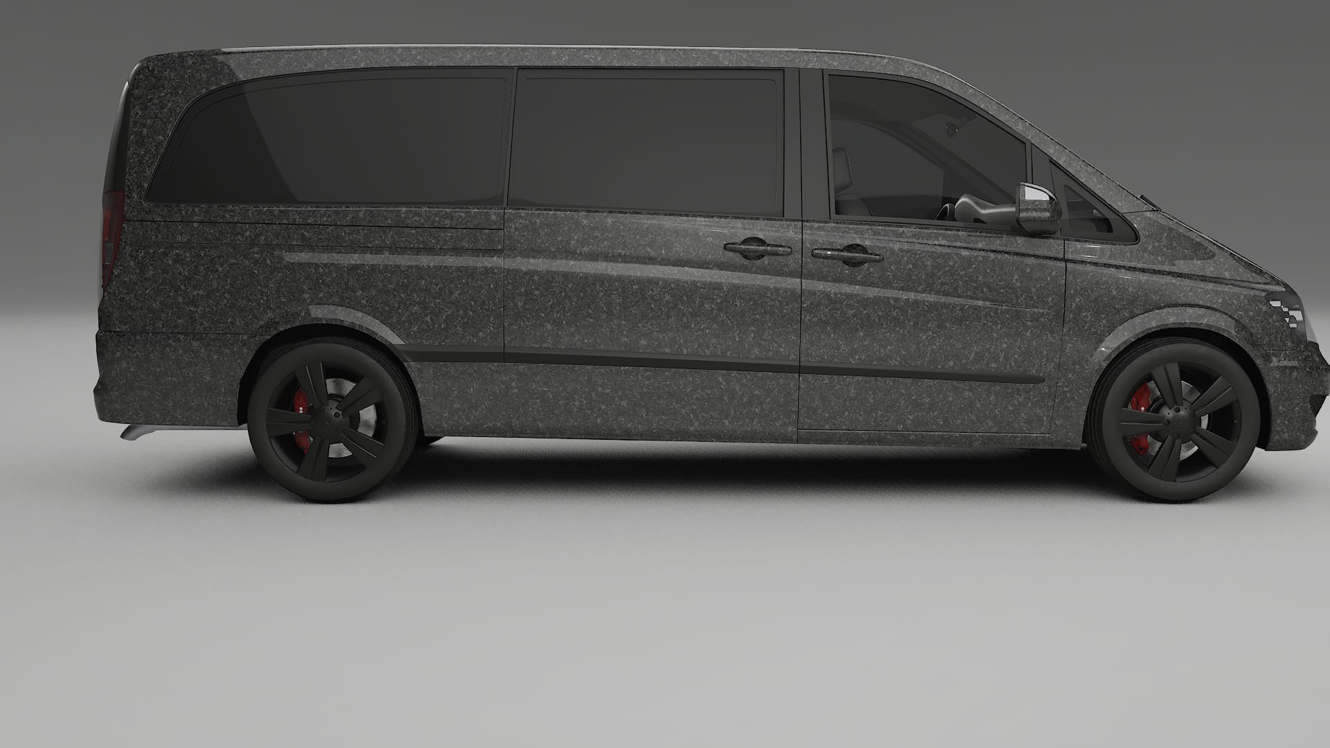 Mercedes Viano Extralong W439 Facelift LCI TPU Lackschutzfolie | FORGED S Farbwechsel PPF – Komplett-Vorgeschnittener Kit