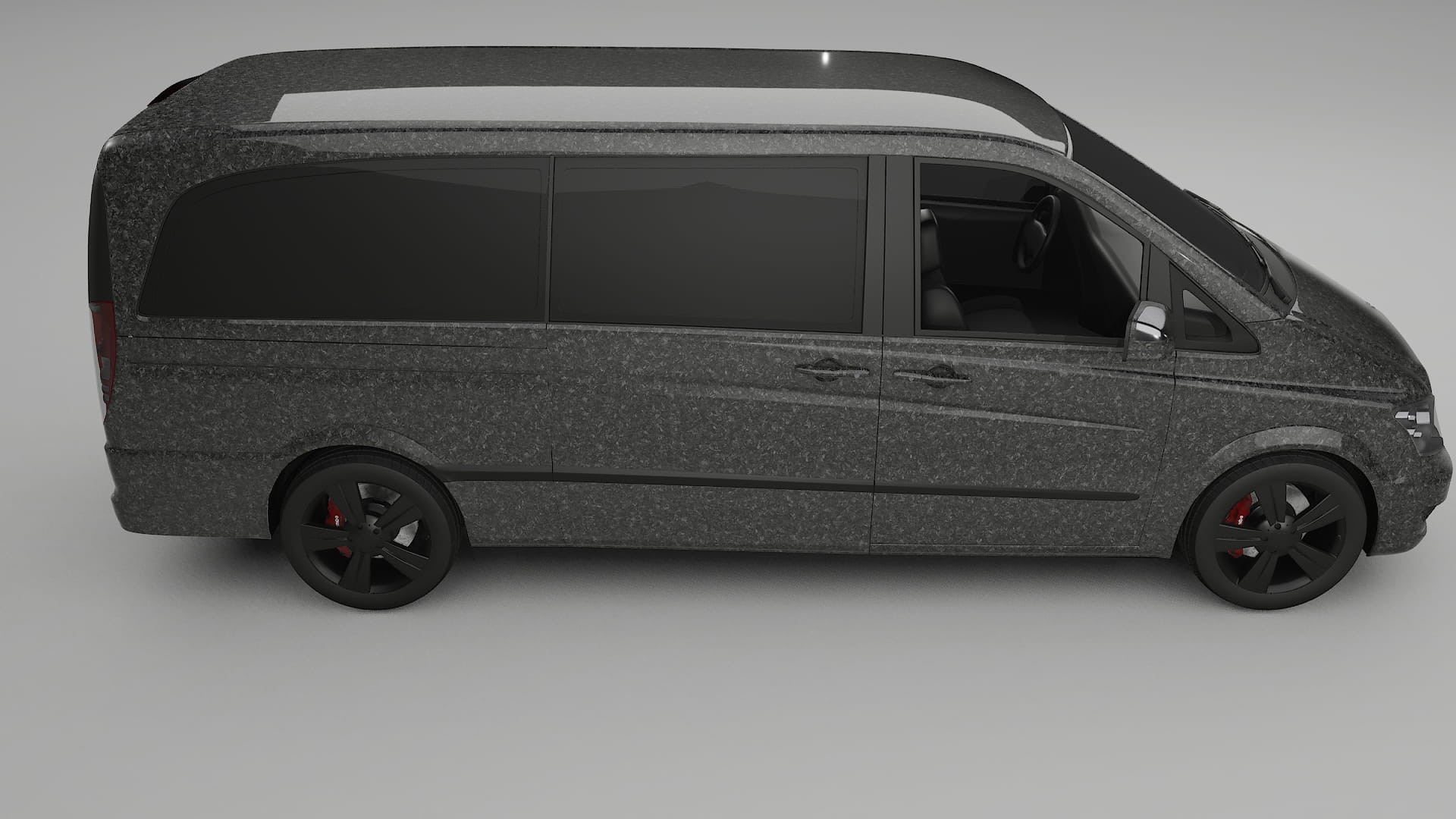 Mercedes Viano Extralong W439 Facelift LCI TPU Lackschutzfolie | FORGED S Farbwechsel PPF – Komplett-Vorgeschnittener Kit