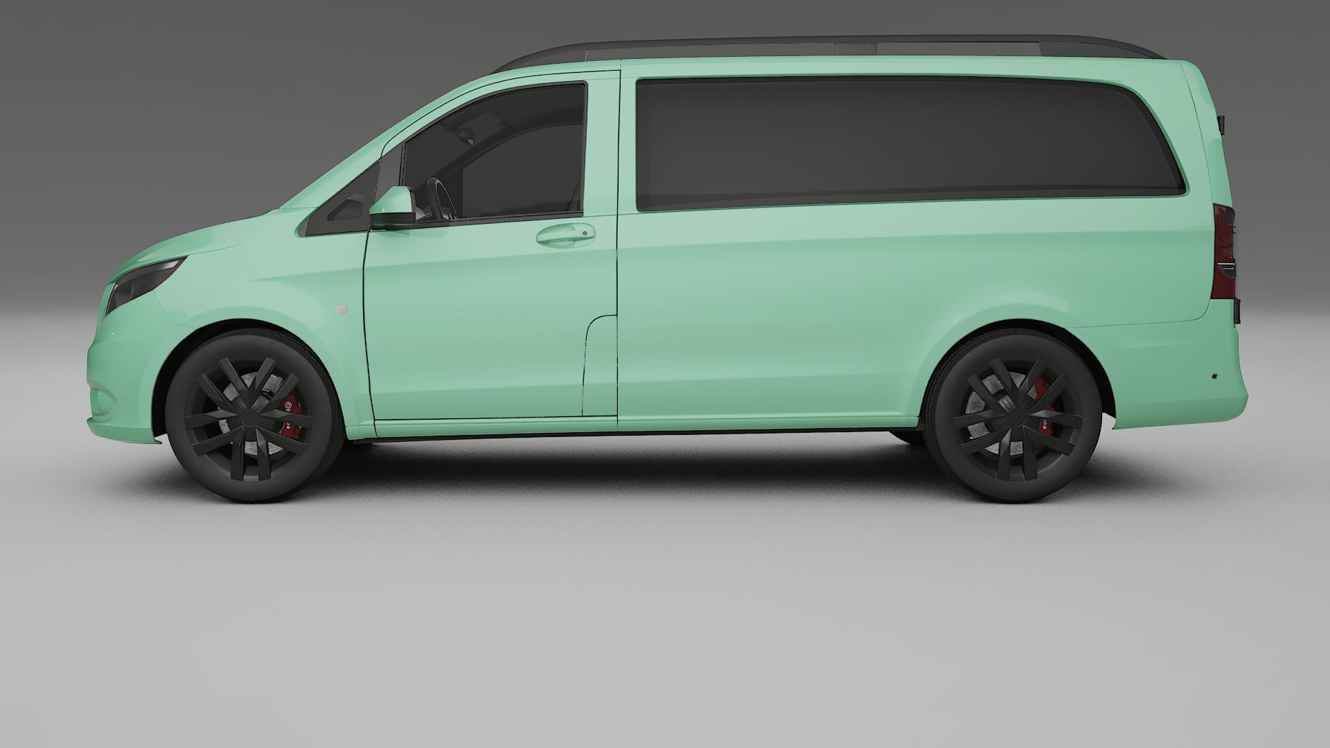 Mercedes Vito Short W447 prefacelift pre LCI TPU Lackschutzfolie | DUSTY Farbwechsel PPF – Komplett-Vorgeschnittener Kit