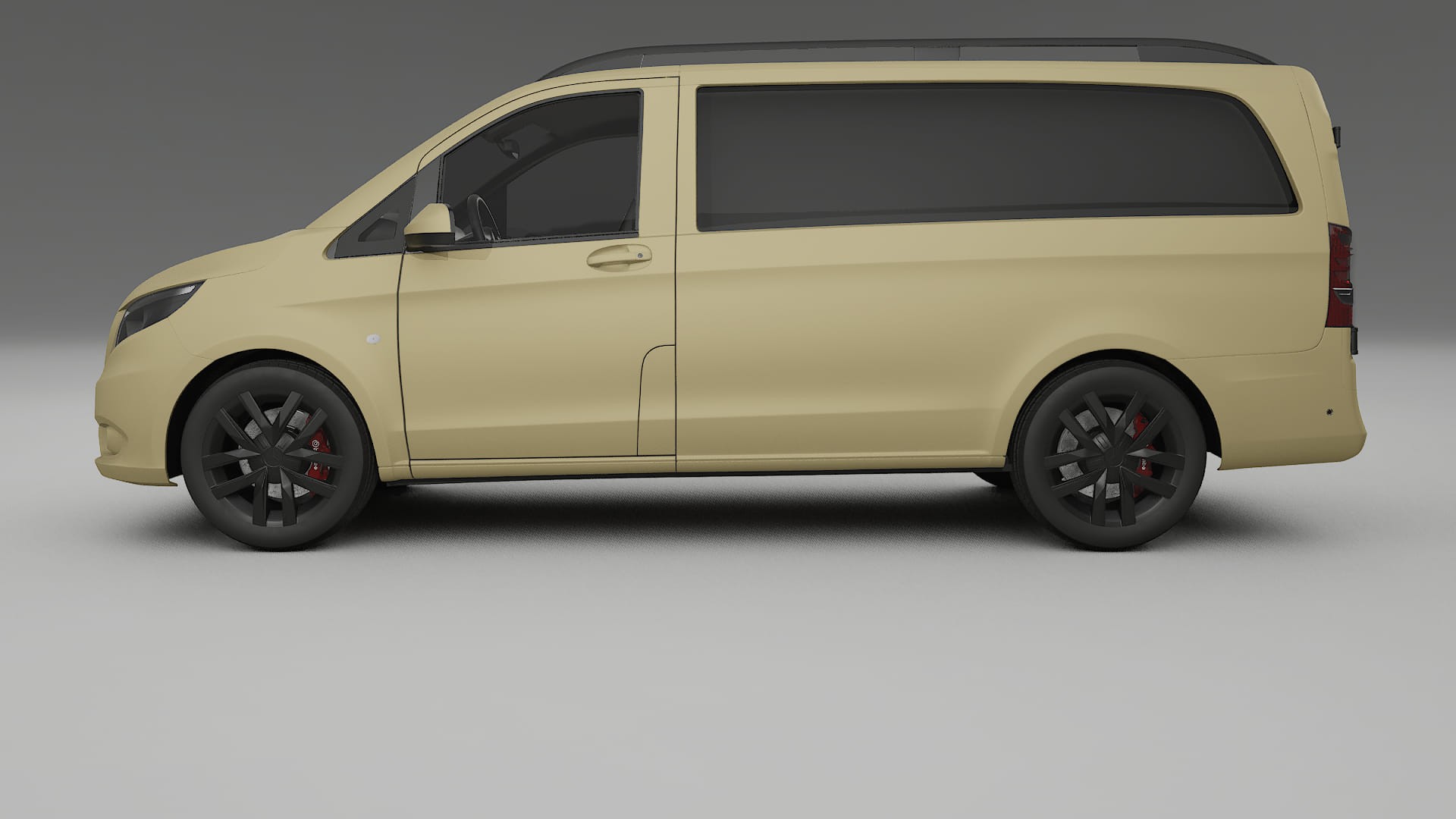 Mercedes Vito Short W447 prefacelift pre LCI TPU Lackschutzfolie | SAND Farbwechsel PPF – Komplett-Vorgeschnittener Kit