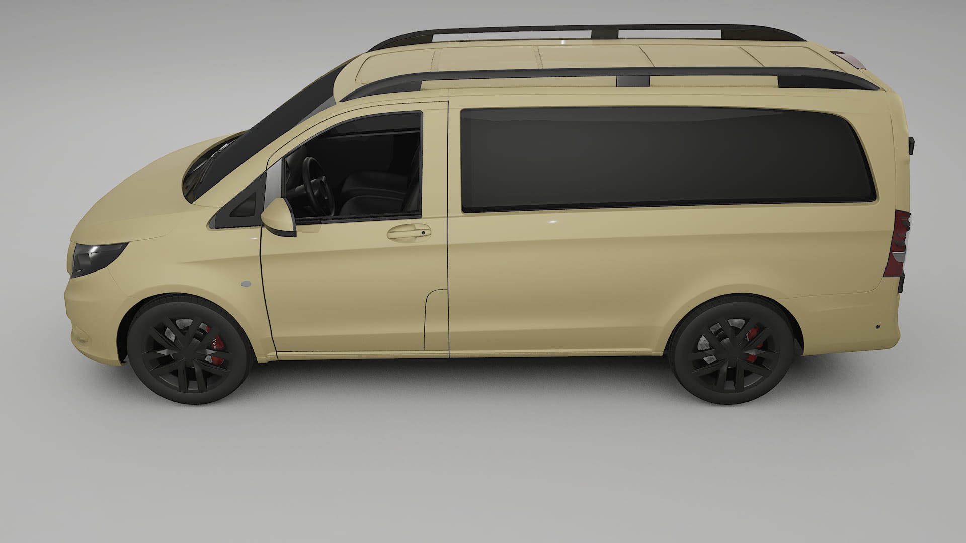 Mercedes Vito Short W447 prefacelift pre LCI TPU Lackschutzfolie | SAND Farbwechsel PPF – Komplett-Vorgeschnittener Kit