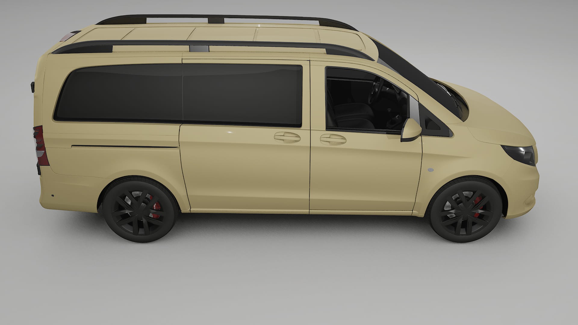Mercedes Vito Short W447 prefacelift pre LCI TPU Lackschutzfolie | SAND Farbwechsel PPF – Komplett-Vorgeschnittener Kit