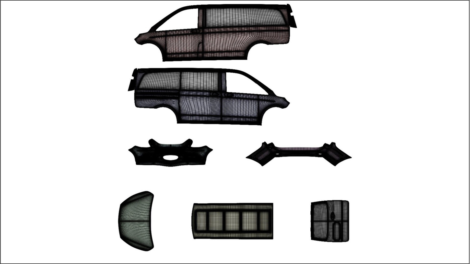 Mercedes Vito Short W447 prefacelift pre LCI TPU Lackschutzfolie | VIOLET Farbwechsel PPF – Komplett-Vorgeschnittener Kit
