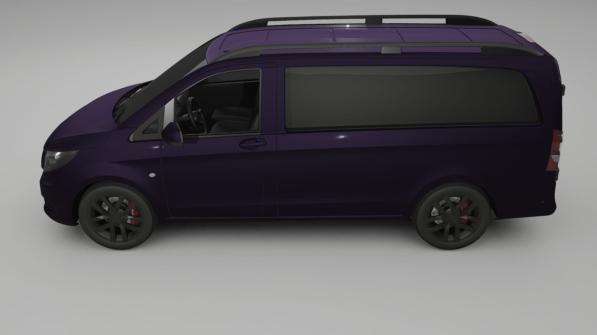 Mercedes Vito Short W447 prefacelift pre LCI TPU Lackschutzfolie | VIOLET Farbwechsel PPF – Komplett-Vorgeschnittener Kit