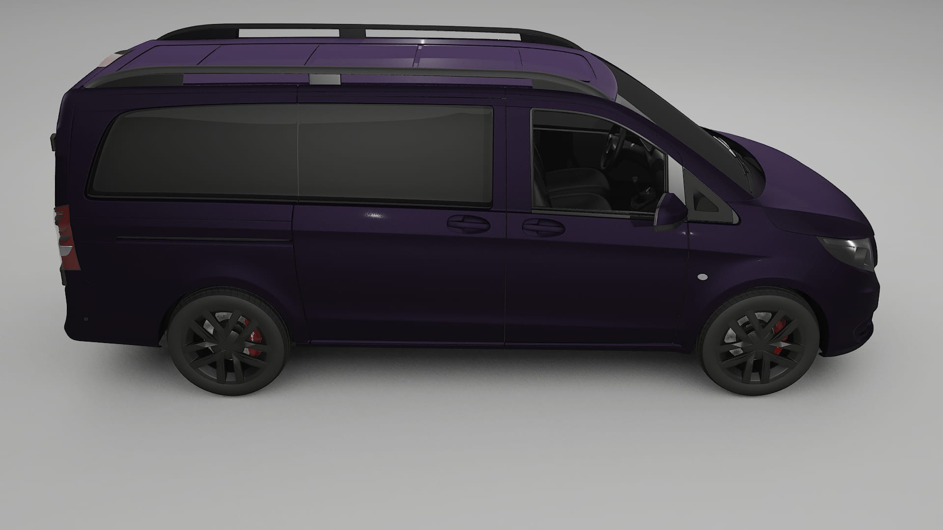 Mercedes Vito Short W447 prefacelift pre LCI TPU Lackschutzfolie | VIOLET Farbwechsel PPF – Komplett-Vorgeschnittener Kit