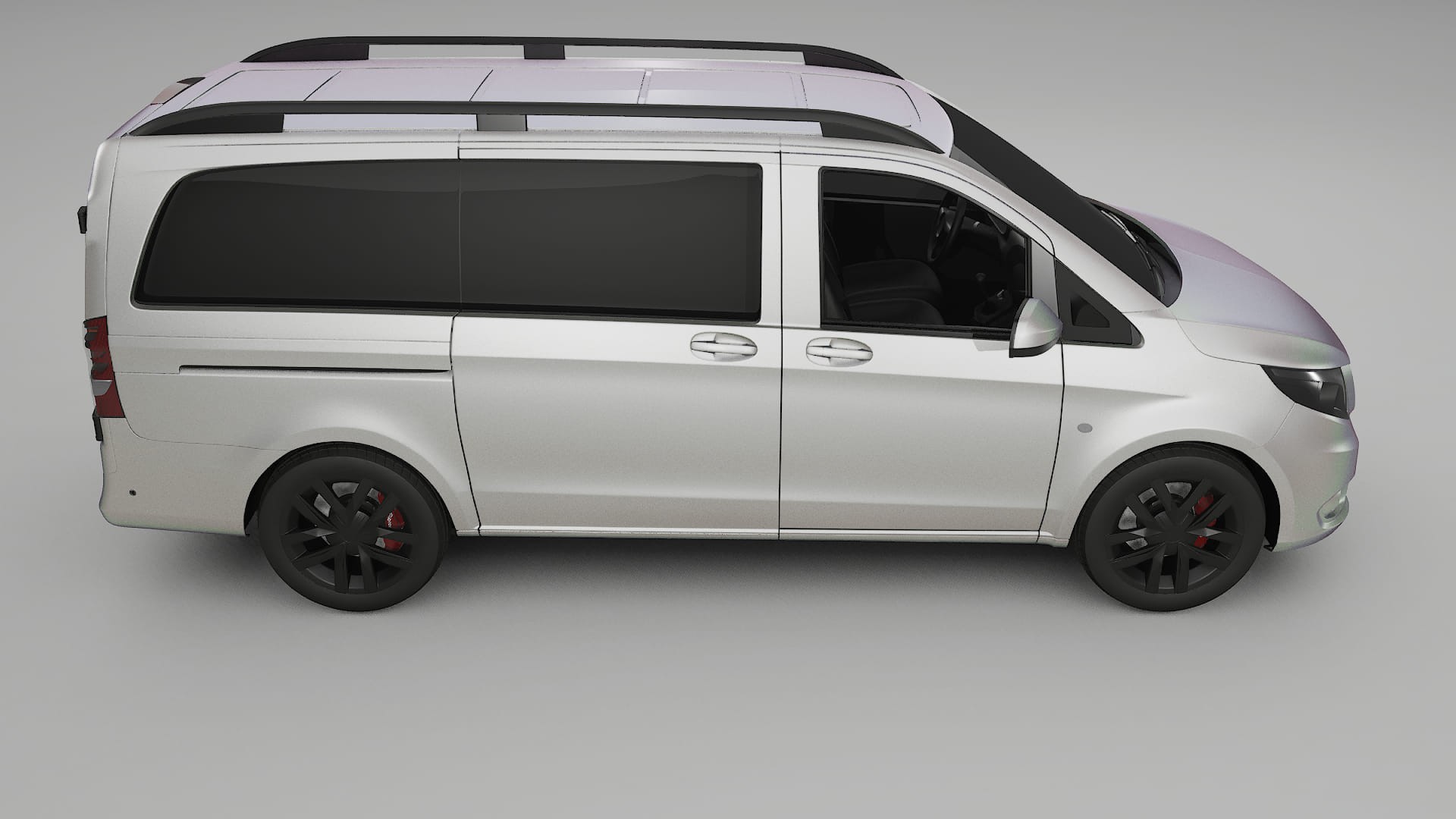 Mercedes Vito Short W447 prefacelift pre LCI TPU Lackschutzfolie | NEBULA Farbwechsel PPF – Komplett-Vorgeschnittener Kit