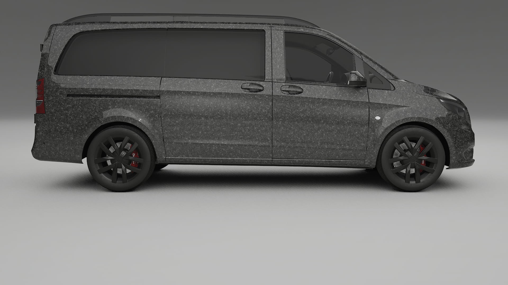 Mercedes Vito Short W447 prefacelift pre LCI TPU Lackschutzfolie | FORGED S Farbwechsel PPF – Komplett-Vorgeschnittener Kit
