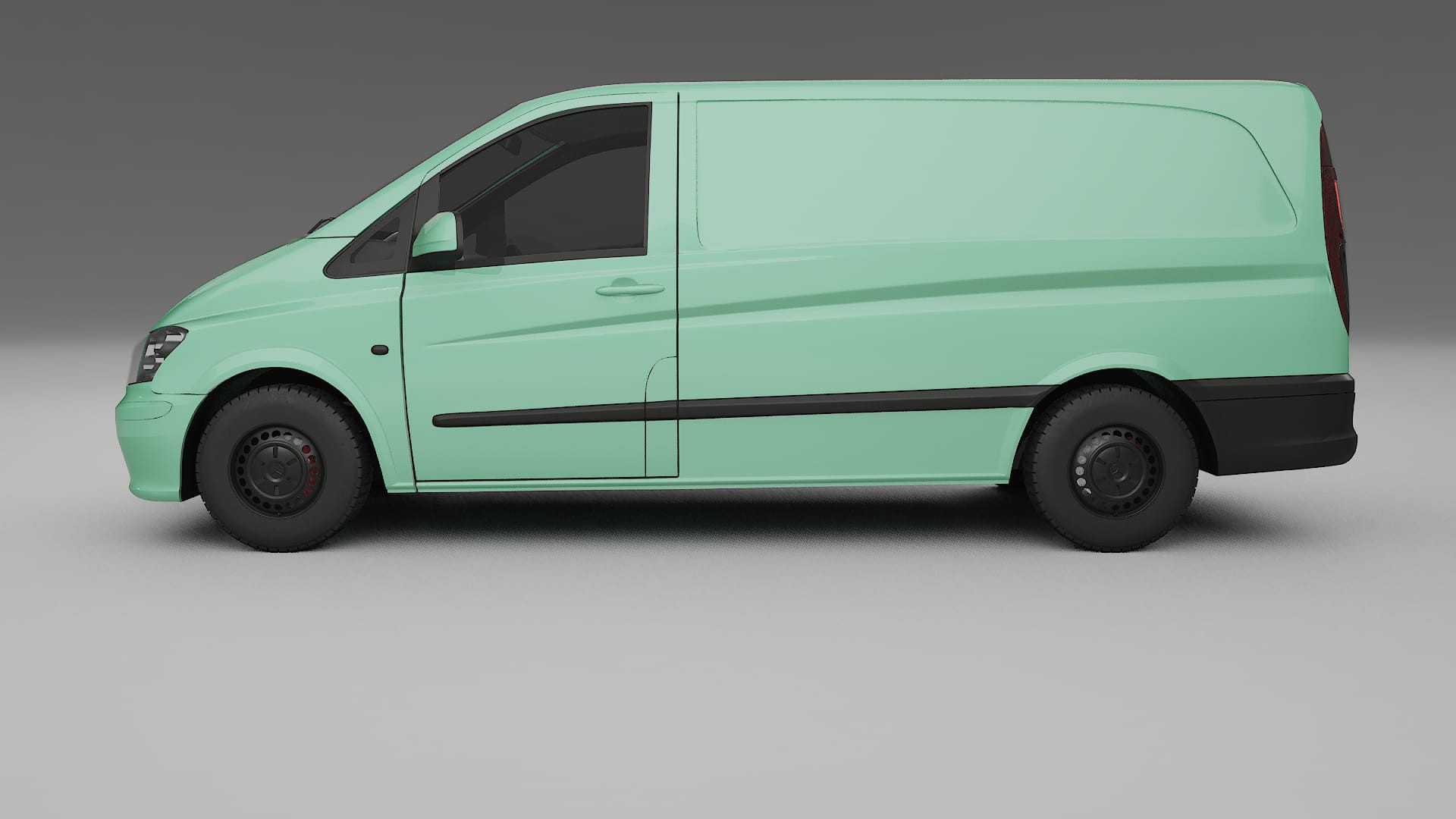 Mercedes Vito Short W639 facelift LCI TPU Lackschutzfolie | DUSTY Farbwechsel PPF – Komplett-Vorgeschnittener Kit