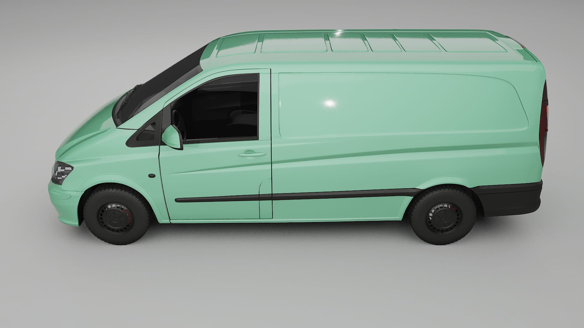 Mercedes Vito Short W639 facelift LCI TPU Lackschutzfolie | DUSTY Farbwechsel PPF – Komplett-Vorgeschnittener Kit