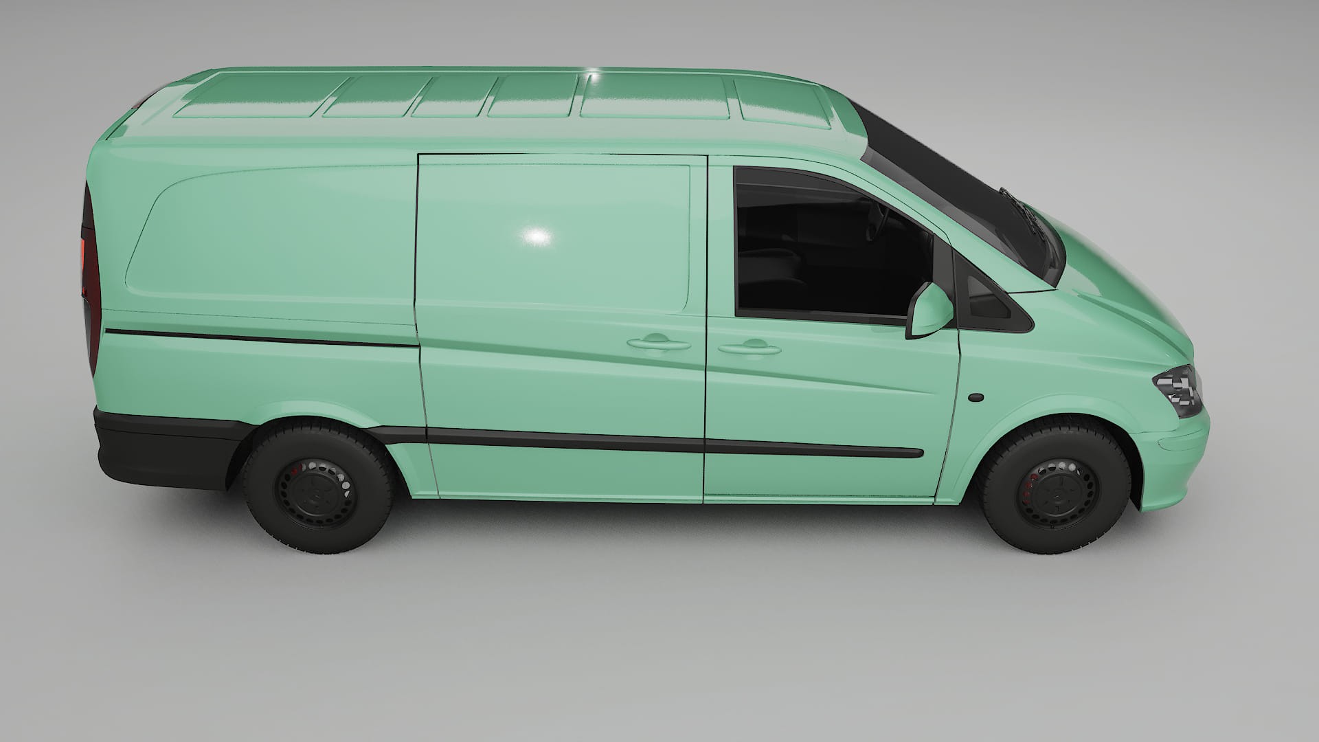 Mercedes Vito Short W639 facelift LCI TPU Lackschutzfolie | DUSTY Farbwechsel PPF – Komplett-Vorgeschnittener Kit
