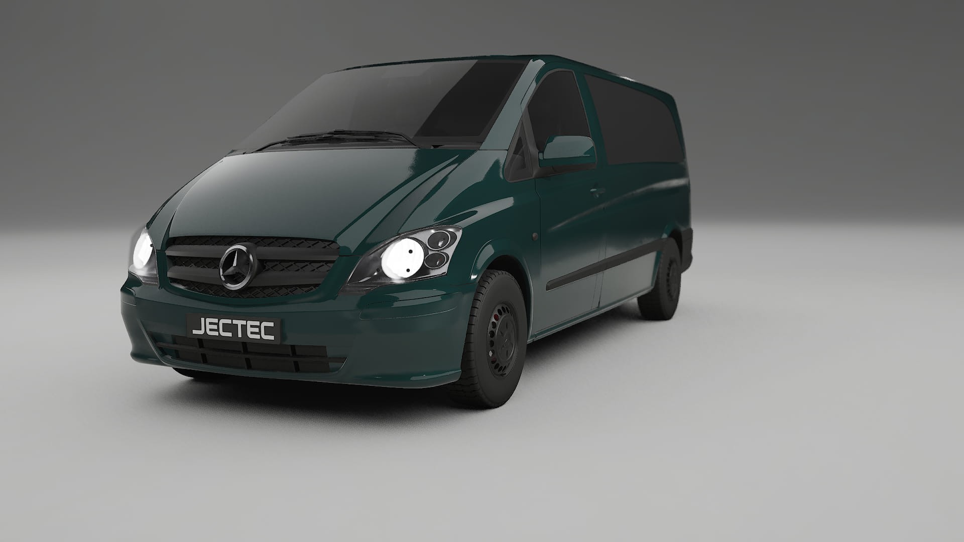 Mercedes Vito Short W639 facelift LCI TPU Lackschutzfolie | INFERNO Farbwechsel PPF – Komplett-Vorgeschnittener Kit