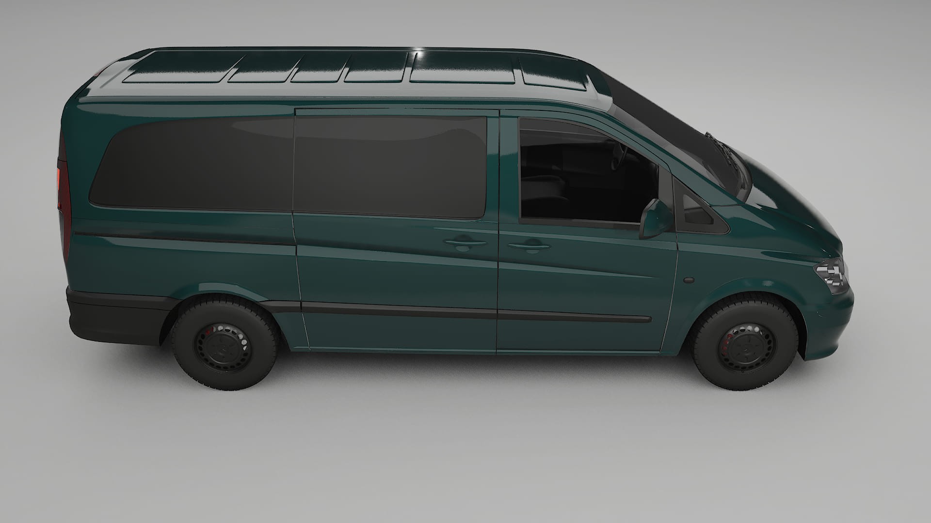Mercedes Vito Short W639 facelift LCI TPU Lackschutzfolie | INFERNO Farbwechsel PPF – Komplett-Vorgeschnittener Kit