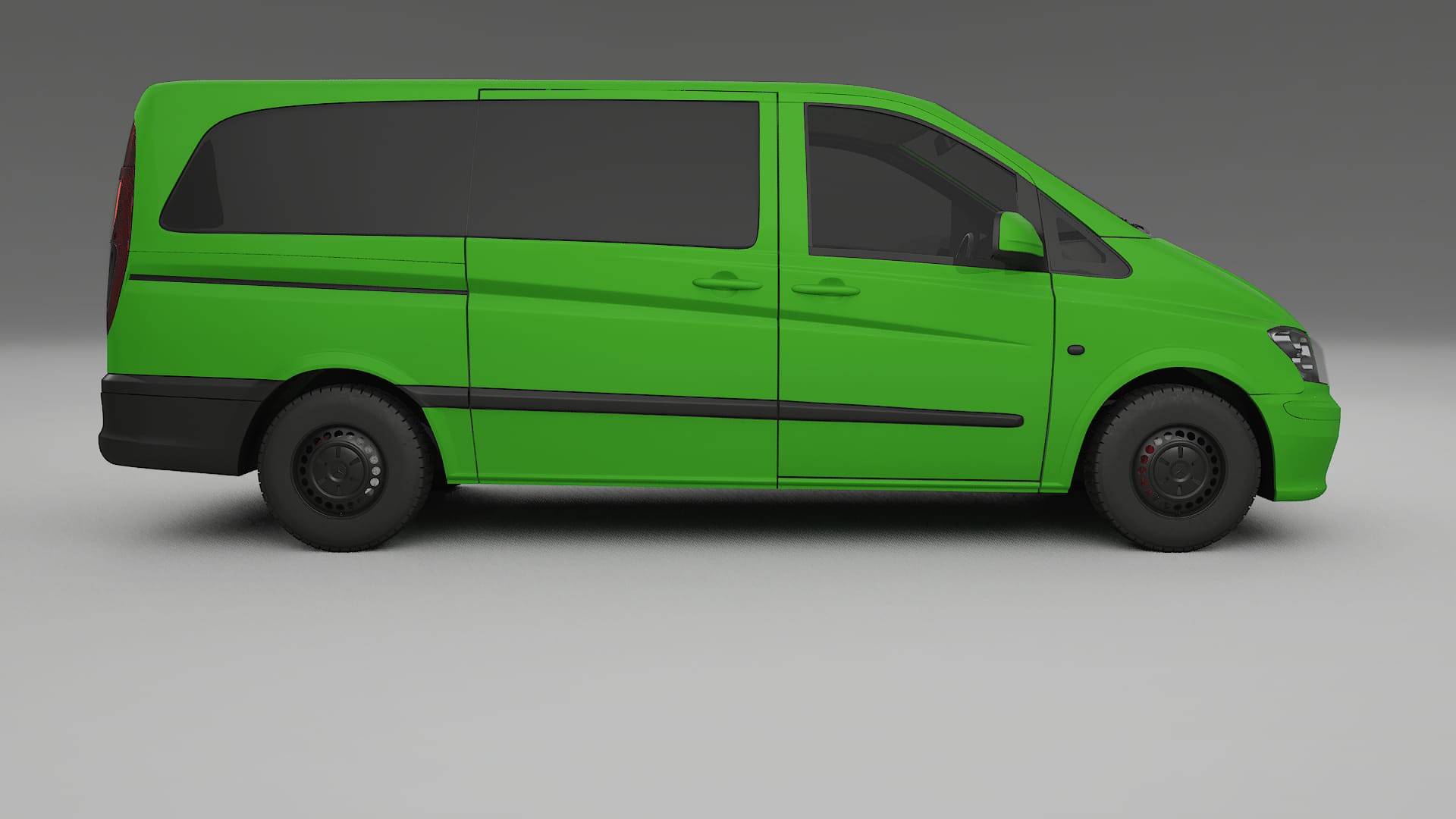 Mercedes Vito Short W639 facelift LCI TPU Lackschutzfolie | VENOM Farbwechsel PPF – Komplett-Vorgeschnittener Kit